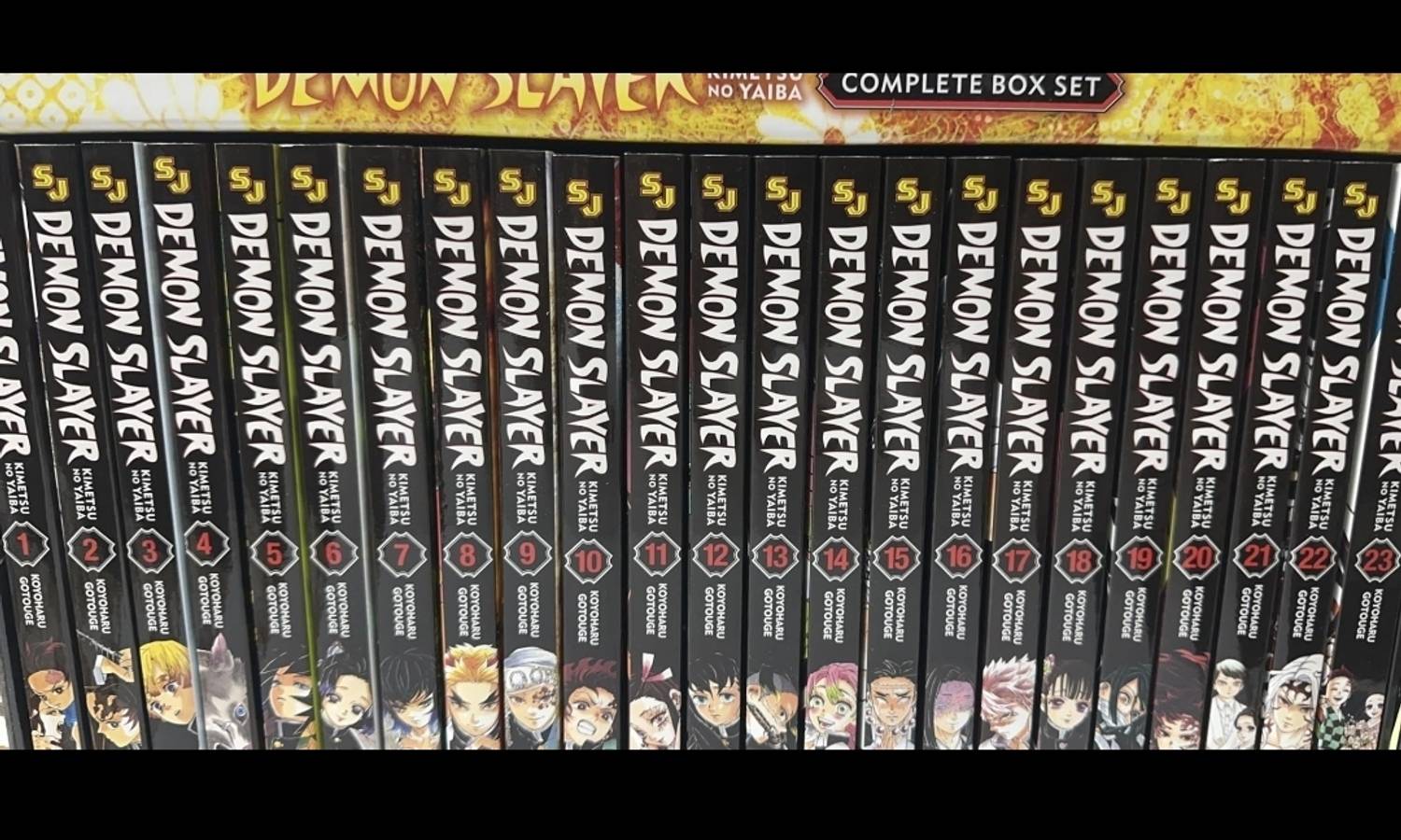 Demon Slayer Books Box Set Of Vols 1-23: Demon Slayer BOX SET OF