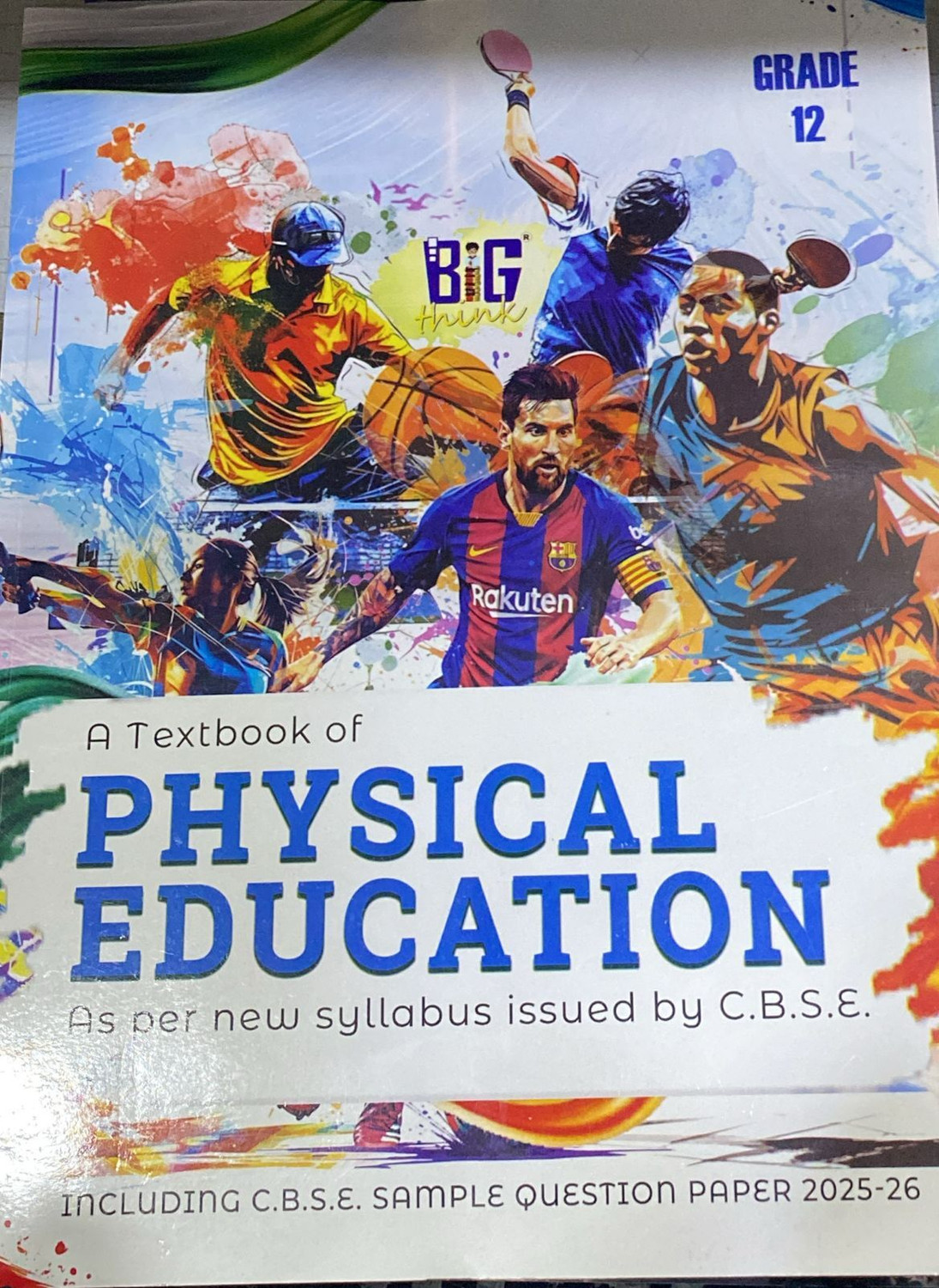 Image of Big Think A Textbook Of Physical Education Class 11 As Pre Syllabus Issued By CBSE & NEP Paperback