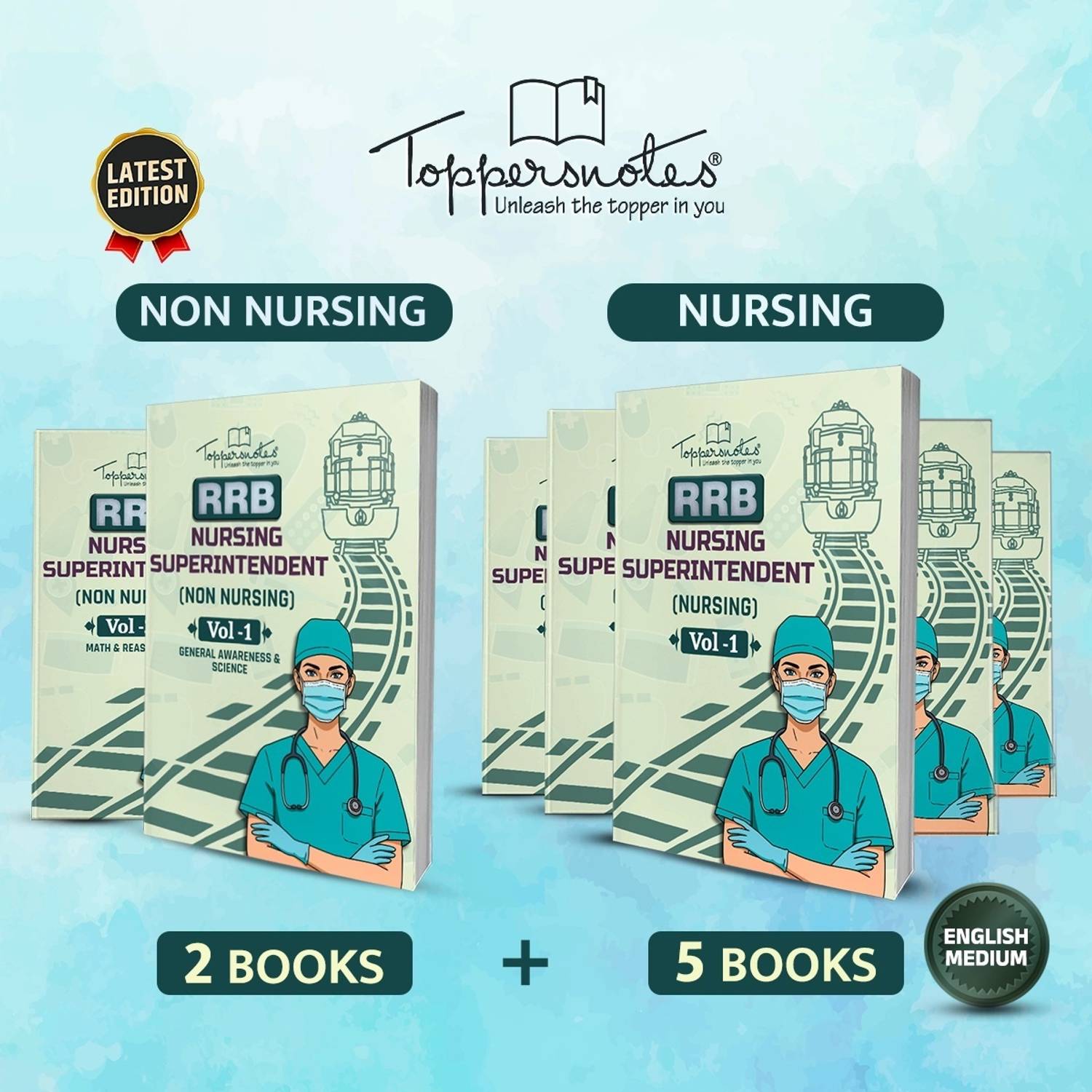 ToppersNotes RRB Nursing Superintendent Exam Book - Image 2