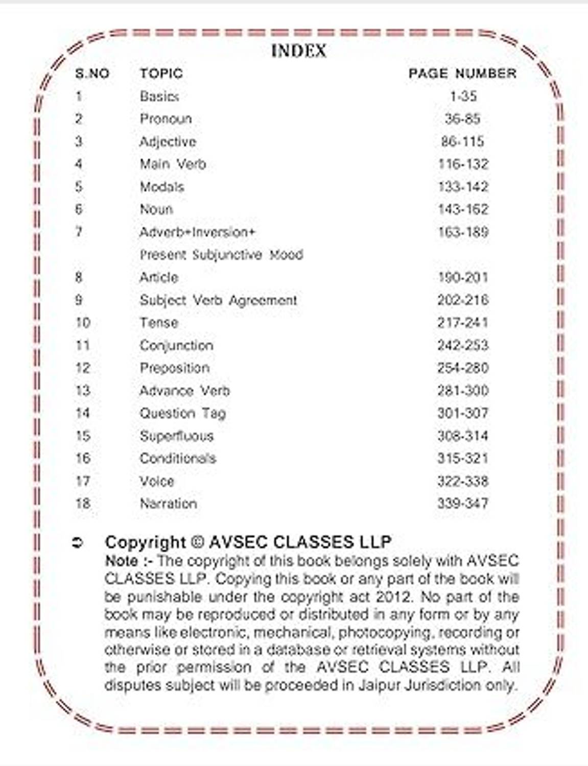 Class Notes Grammar By Aman Sir - Image 2