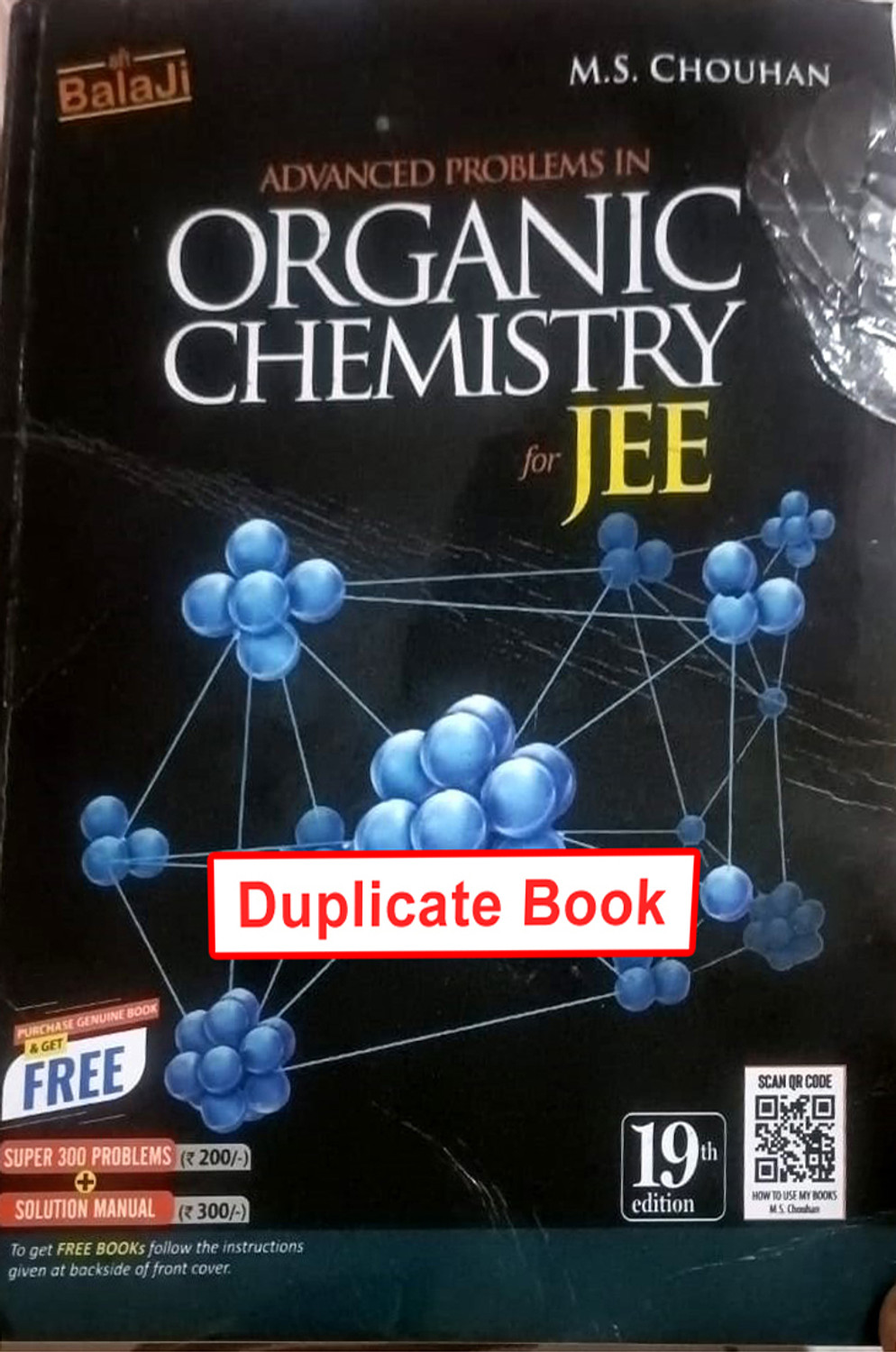Image of Advanced Problems In Organic Chemistry For JEE - 19th Edition, 2025