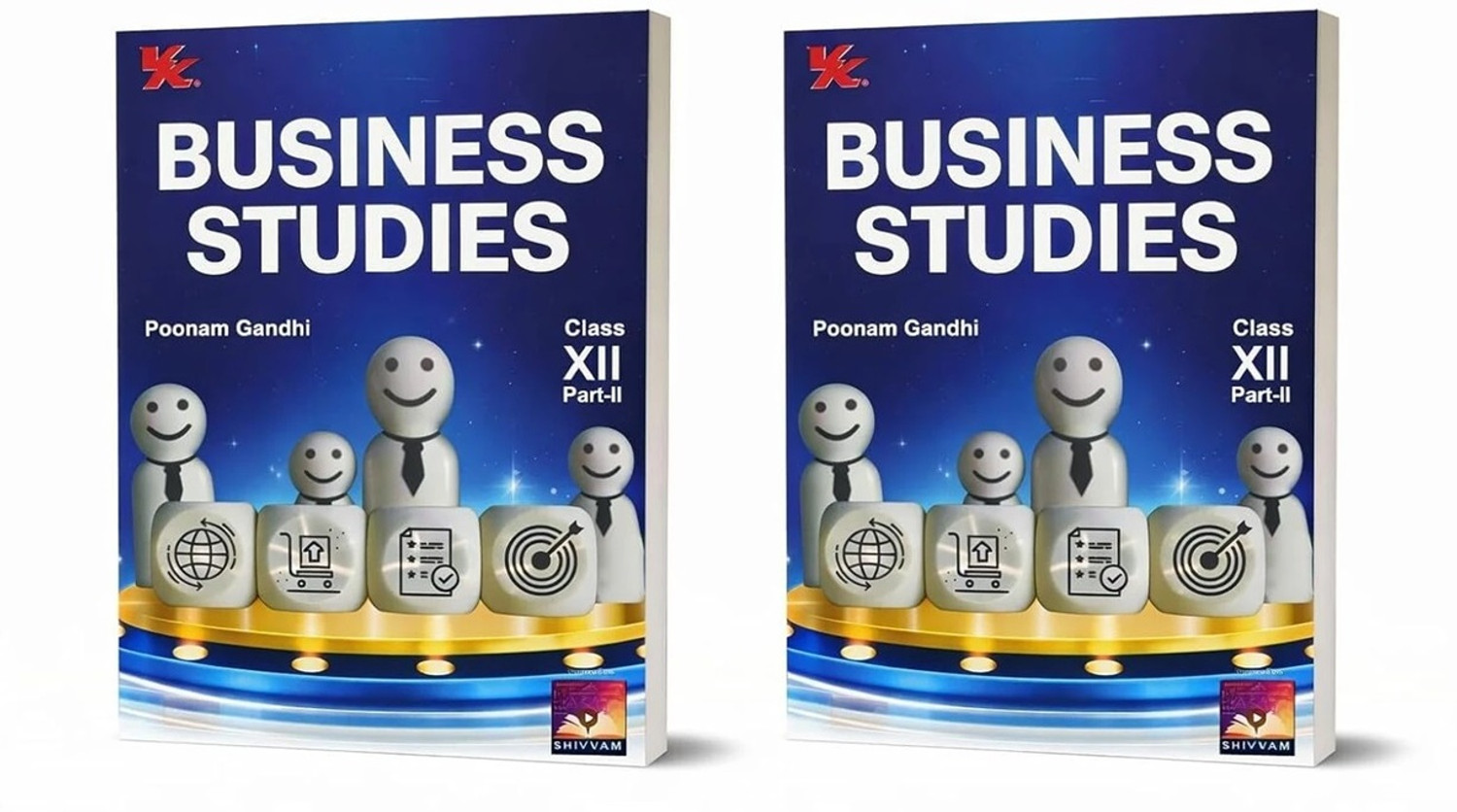 Image of VK Business Studies For CBSE Class XII Part- I & II By Poonam Gandhi Textbook For Class 12 For 2026-2027 Examinations (Set Of 2 Books) (Paperback, POONAM GANDHI)