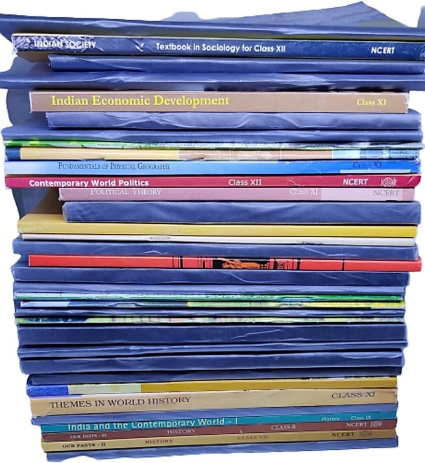 Image of NCERT Books For Class 6 To 12 Complete For UPSC (History+Pol.Sc.+Geography+Economics+Sociology) | Set Of 37 Books | English Medium |