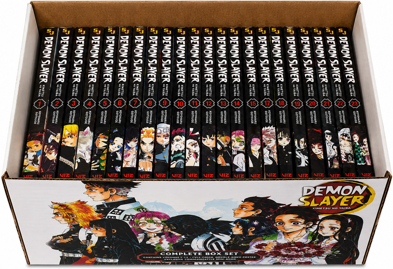 Image of Demon Slayer: Kimetsu No Yaiba Complete Box Set (Paperback, Koyoharu Gotouge)