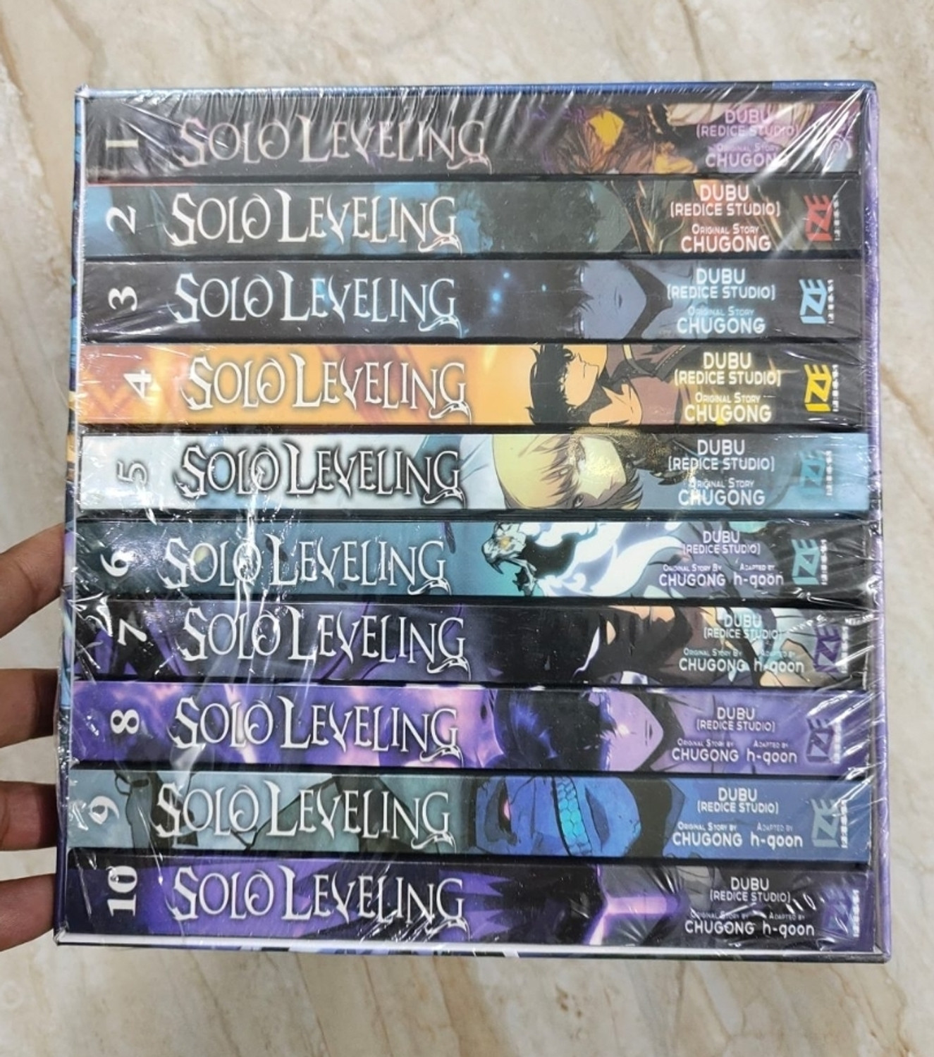 Image of Solo Leveling Vol (1 To 10) Box Set By Chugong (English) (Paperback)