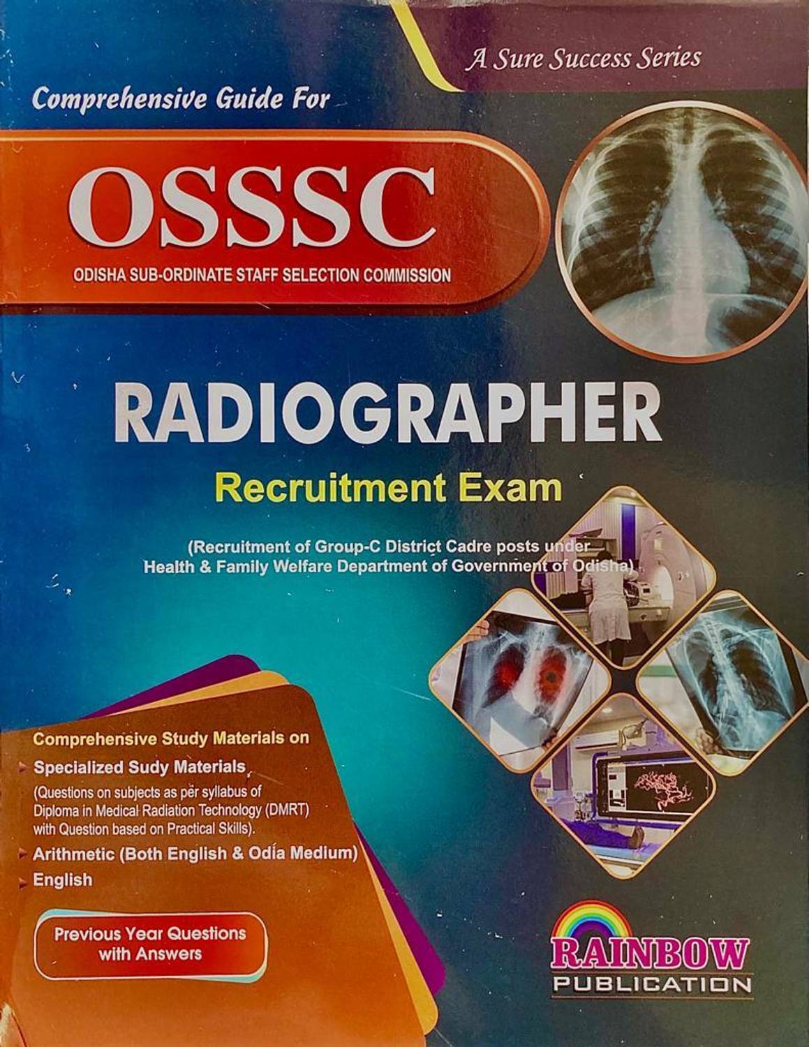 Osssc Radiographer Recruitment Exam Book