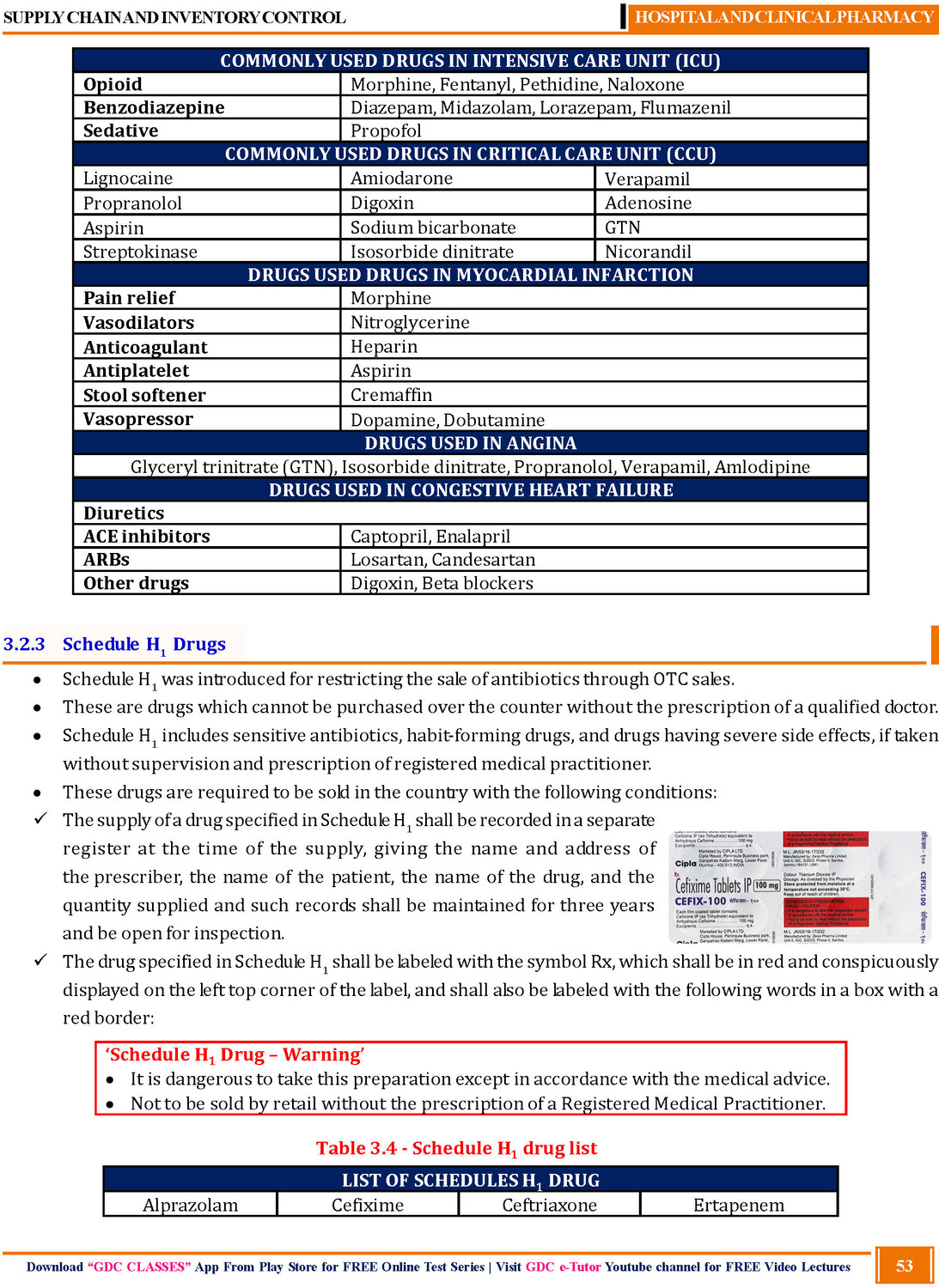 Image of Hospital And Clinical Pharmacy - Fully Coloured Book For D. Pharma 2nd Year (As Per Pci Syllabus)