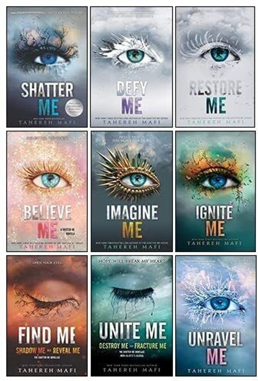 Image of Shatter Me Box Set (1-9) Volumes Collection