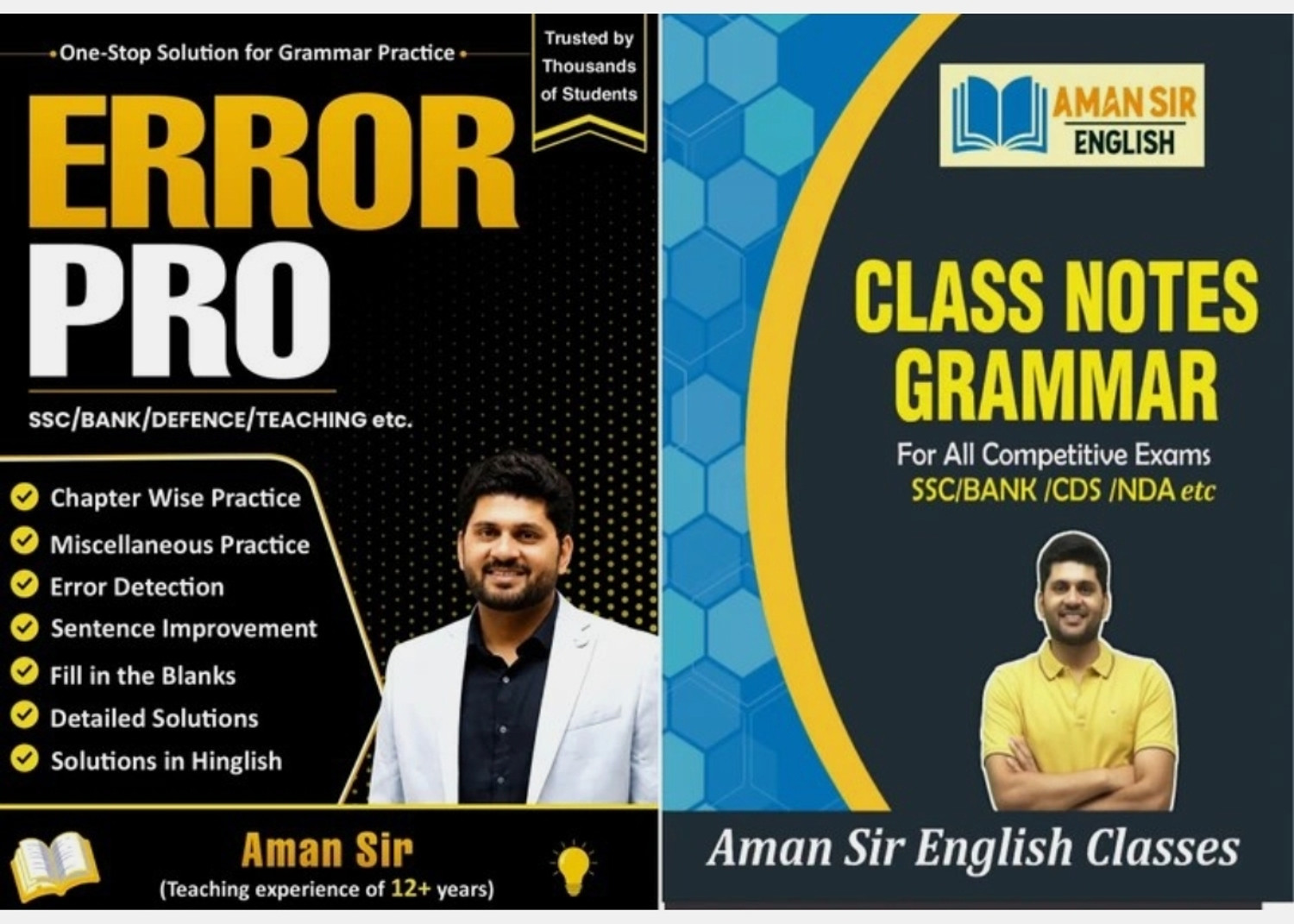 Image of Classes Notes Grammar / Error Pro