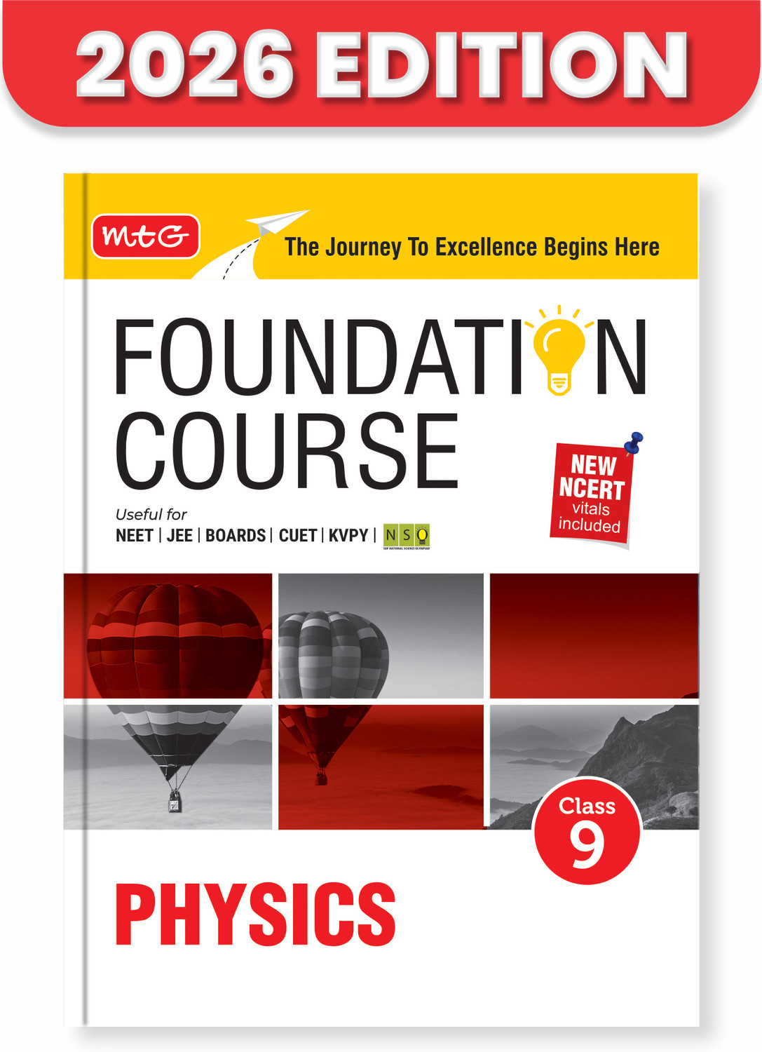 Image of MTG Foundation Course Class 9 Physics & Chemistry (Set Of 2 Books) For NEET, IIT-JEE, CUET & Boards Exams (Edition 2026-2027)