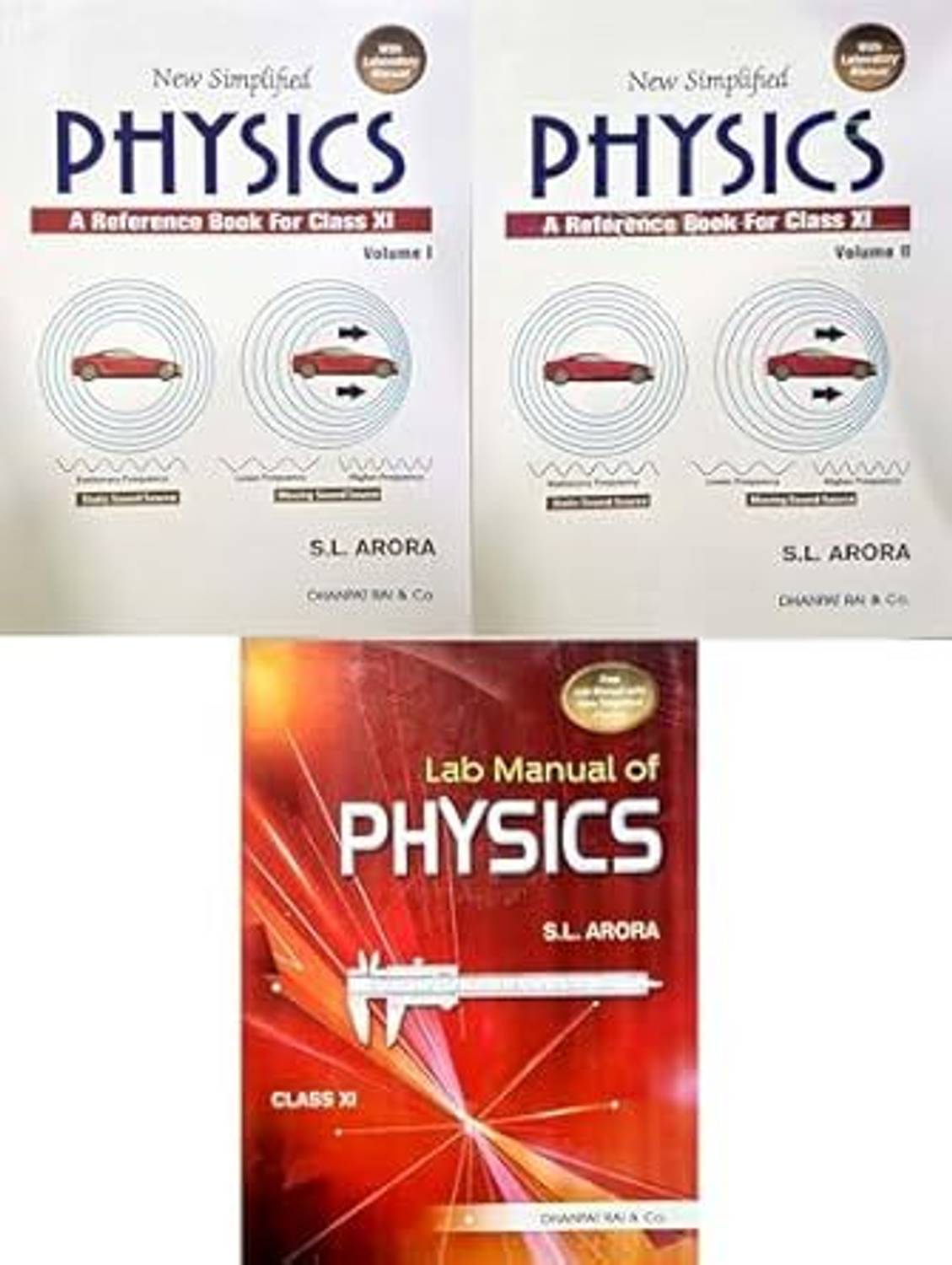 SL Arora Class 11 Physics Combo Set