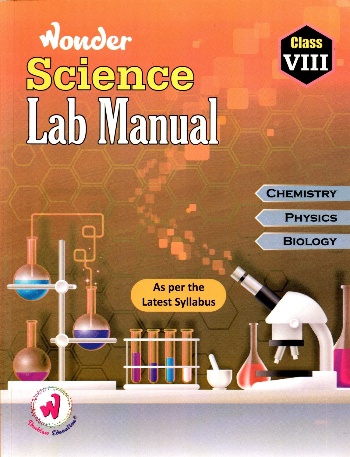 Image of Wonder, Science Lab Manual, Class-8, Doublew Education