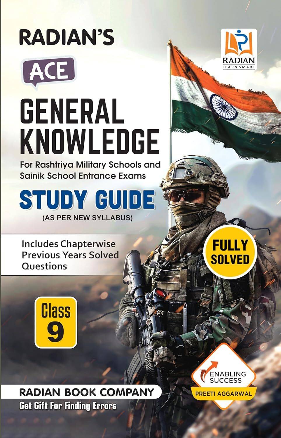 Ace General Knowledge Book For Class 9 | Useful For: Sainik School (AISSEE), RMS, Olympiad, And Other Entrance Exams In English 2026|