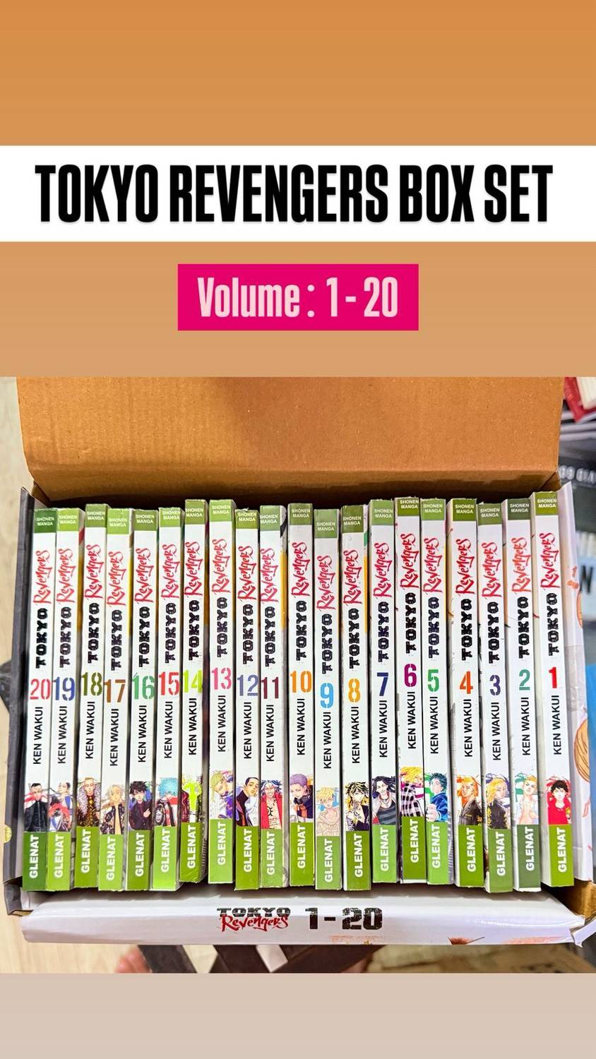 Tokyo Revengers Box Set - A Letter From Keisuki Baji (Volume 1-20