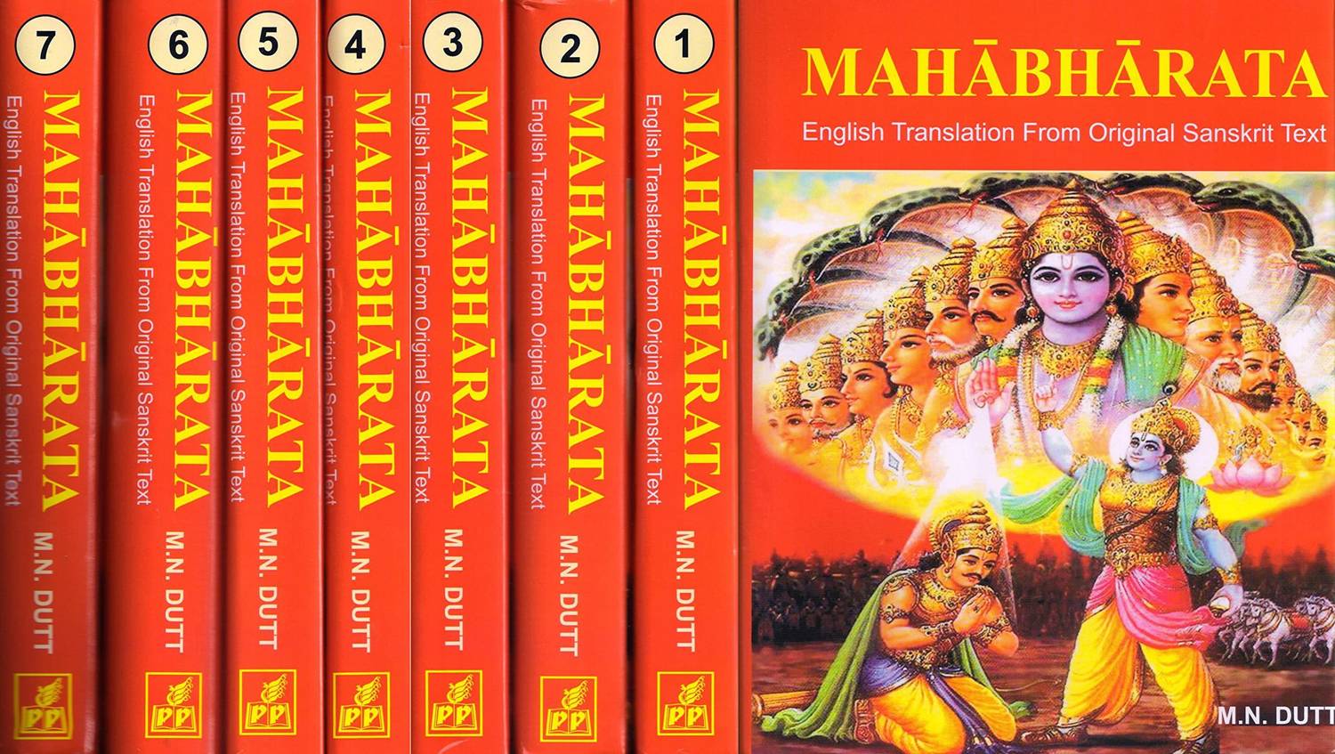 Mahabharata (English Translation From Original Sanskrit Text) (Set