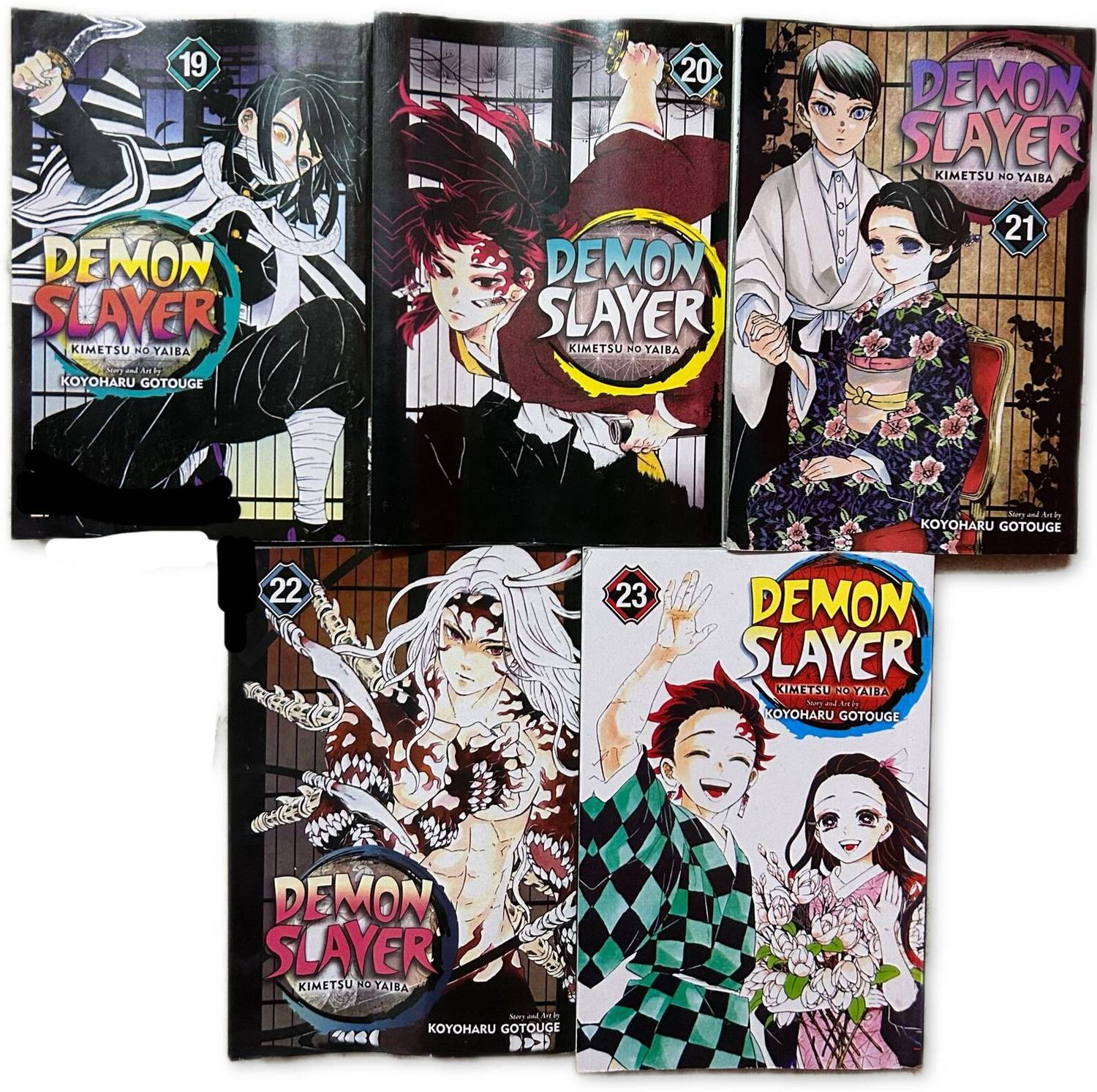 Demon Slayer 19 TO 23 (PAPERBACK,ENGLISH): Buy Demon Slayer 19 TO