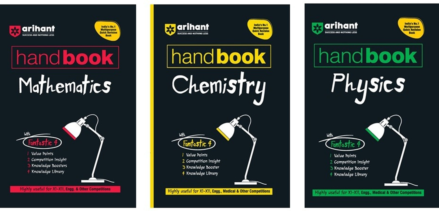 Image of Ari Handbook Physics+Chemistry+Mathematics Combo (Class XI-XII)