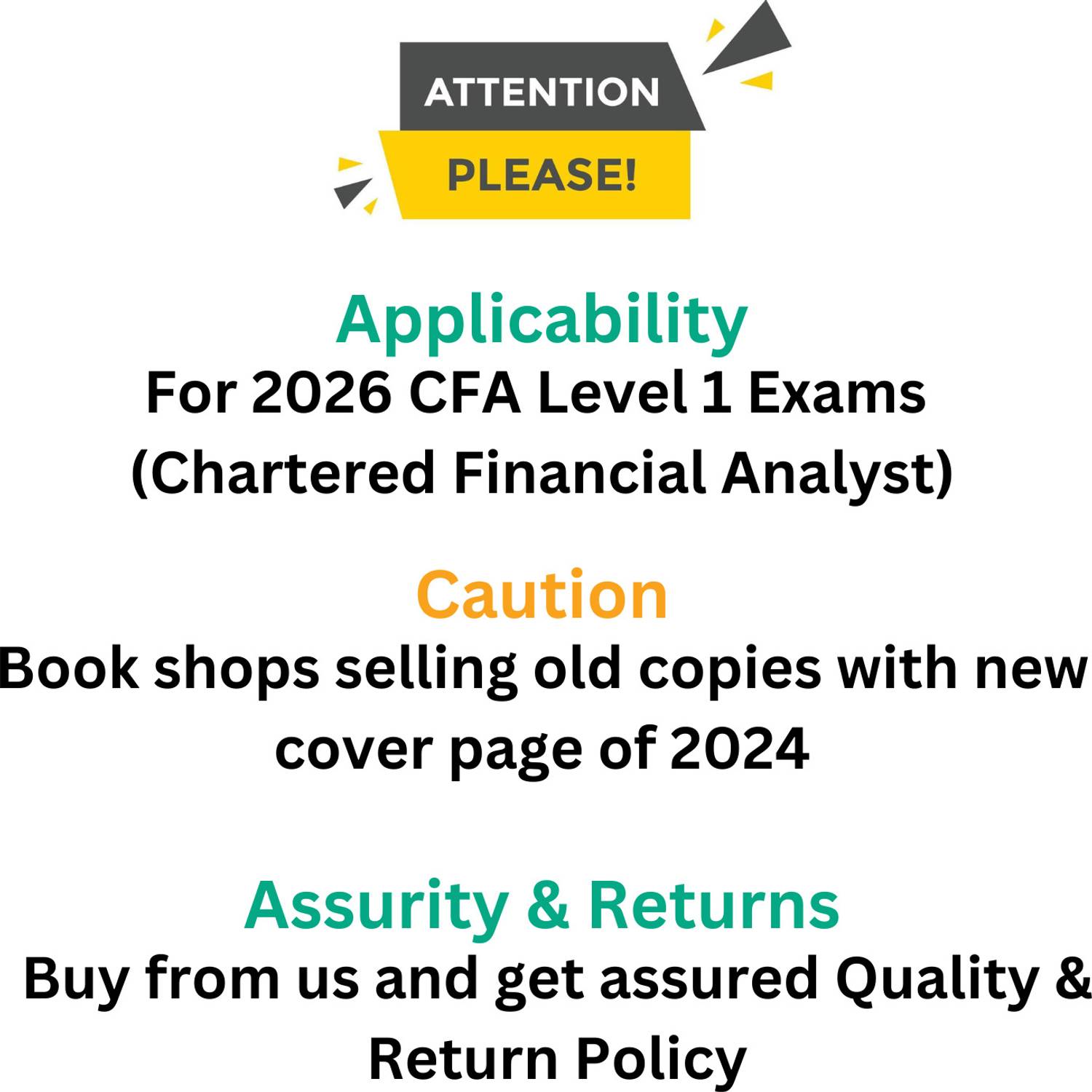 2026 CFA Level 1 Study Material Compatible With CFA Institute