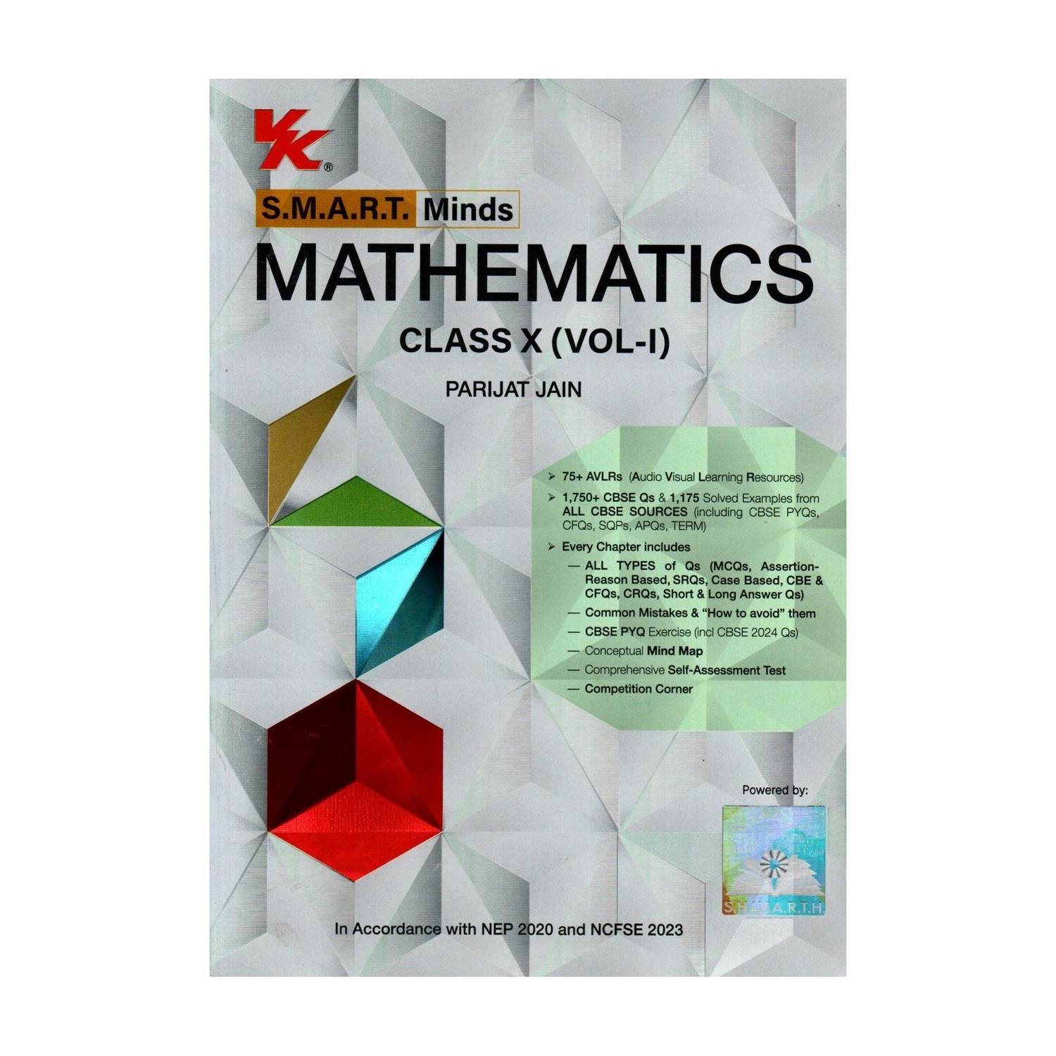 Vk, Smart Minds Mathematics Class - 10(Vol-1,2): Buy Vk, Smart