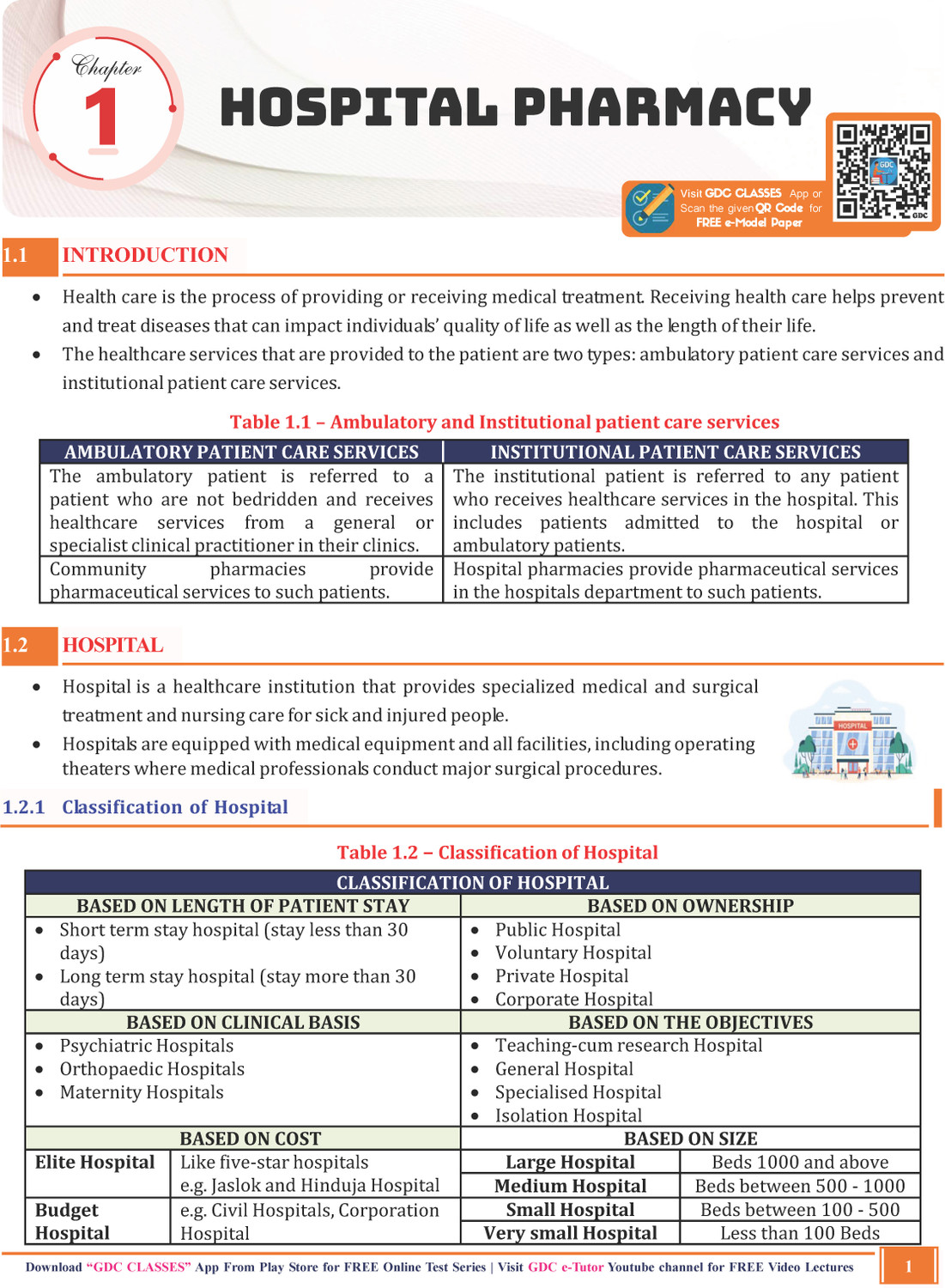 Image of Hospital And Clinical Pharmacy - Fully Coloured Book For D. Pharma 2nd Year (As Per Pci Syllabus)