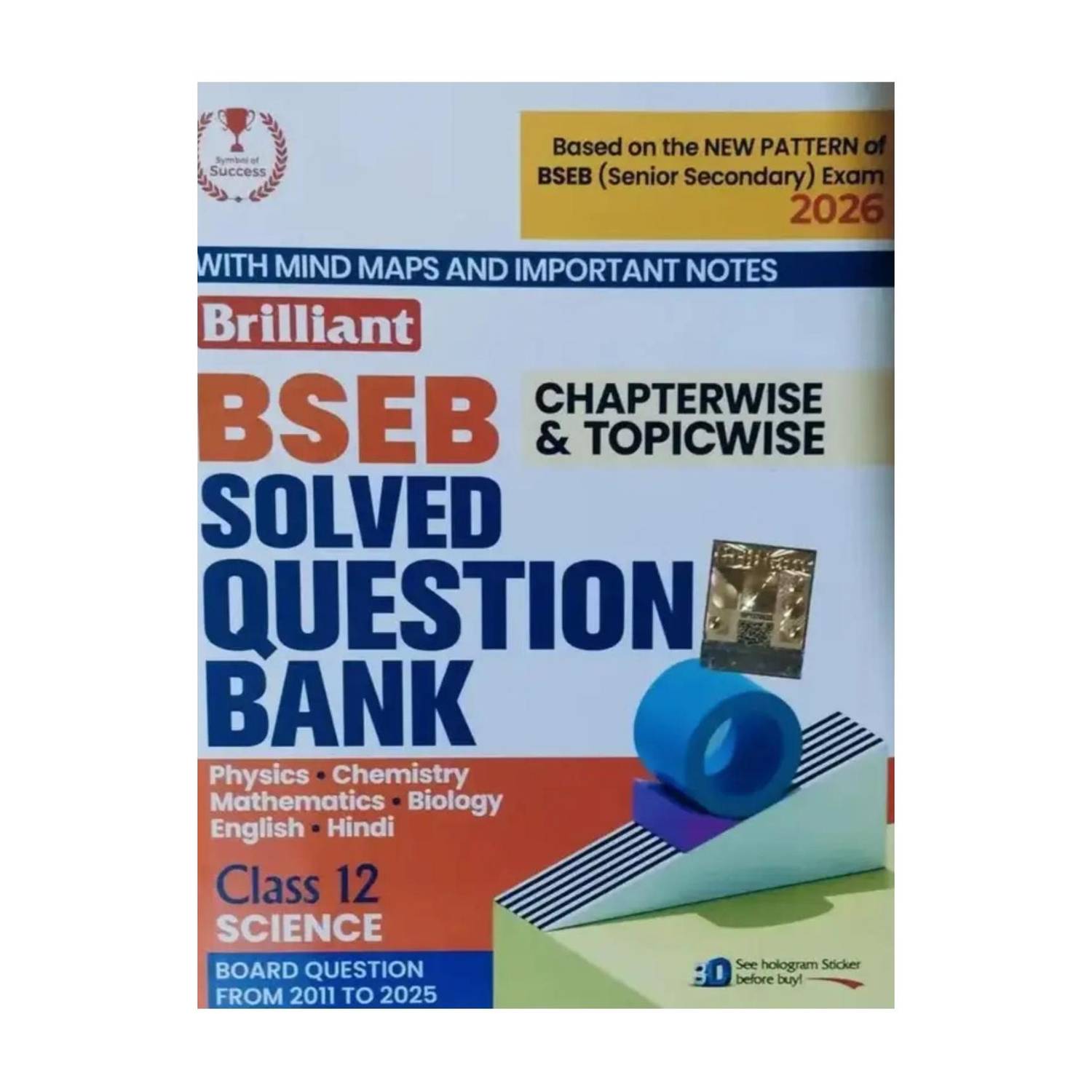 Brilliant Question Bank Science Class 12 English Medium