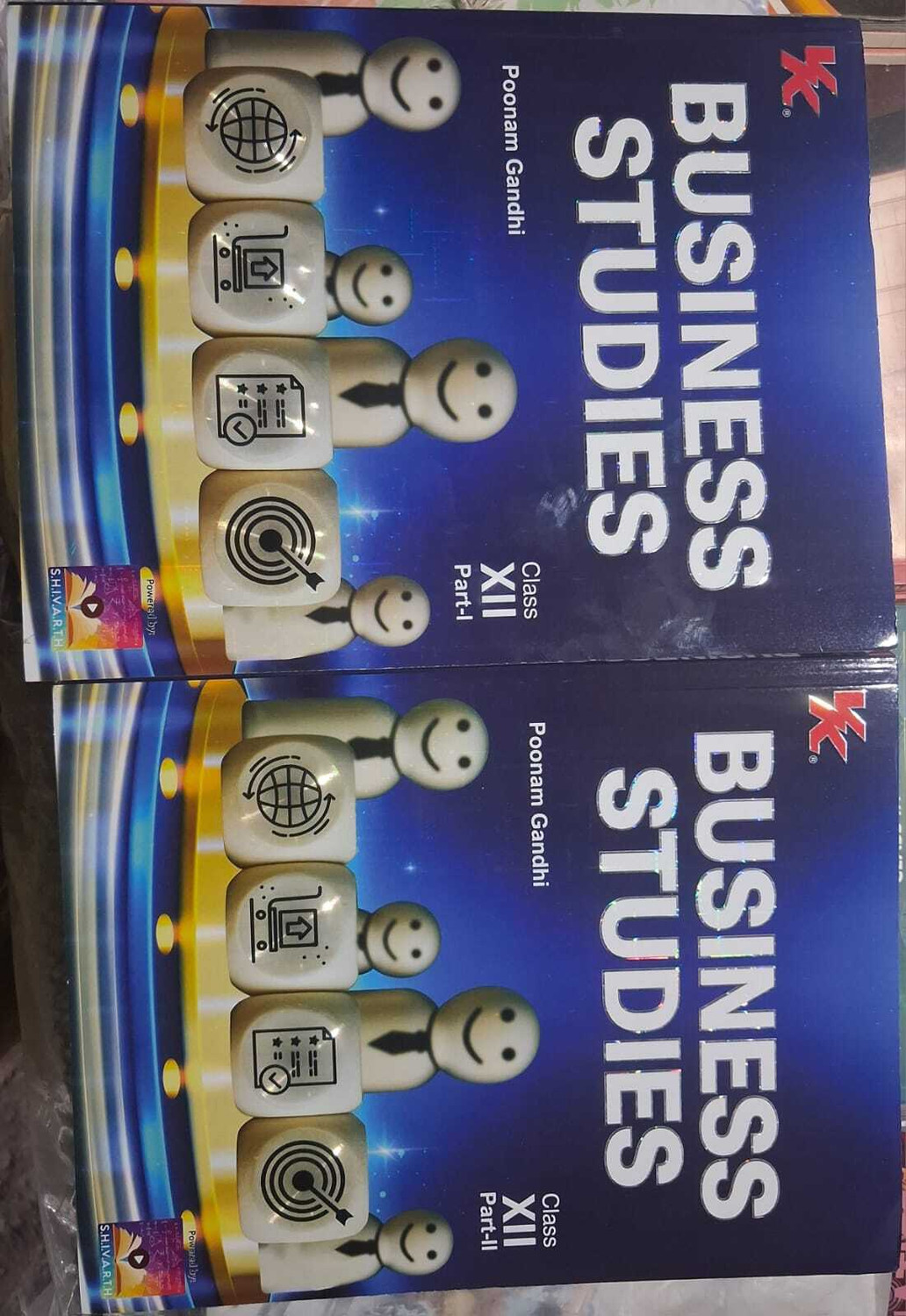 Image of VK Business Studies For CBSE Class XII Part- I & II By Poonam Gandhi Textbook For Class 12 For 2026-2027 Examinations (Set Of 2 Books) (Paperback, POONAM GANDHI)