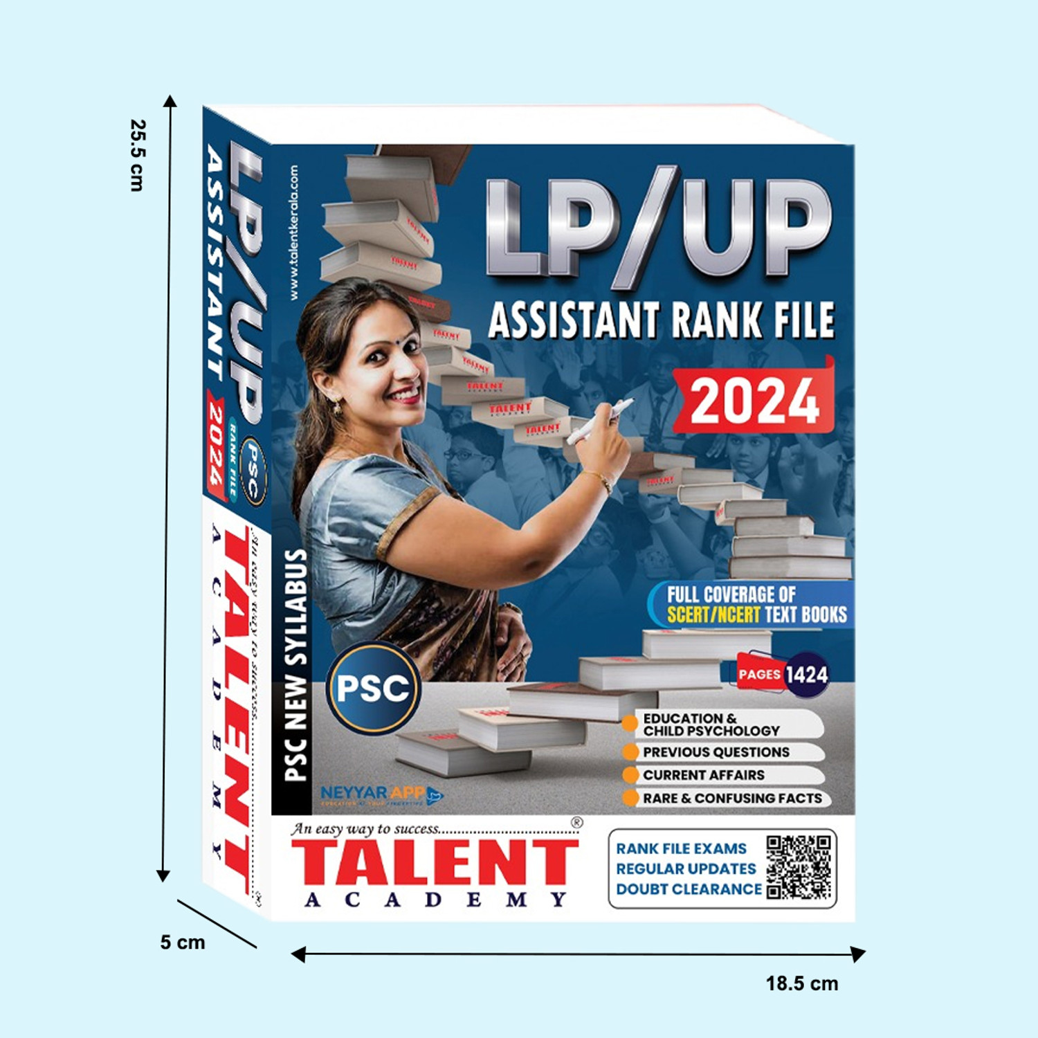 Image of Talent Academy Kerala PSC LP UP Assistant Rank File New Syllabus Complete Study Material With SCERT NCERT Textbooks, Model Questions, Current Affairs