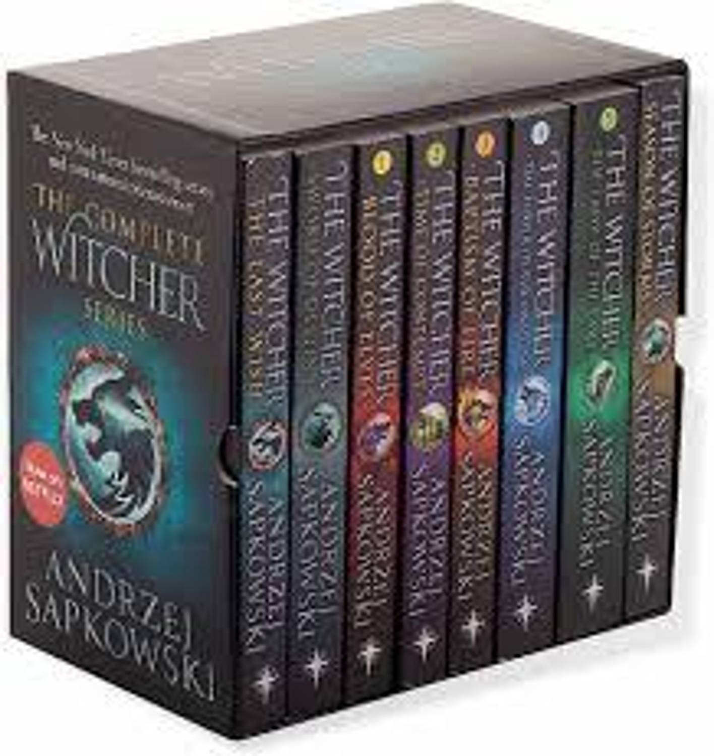 The Witcher 全8巻セット by Andrzej Sapkowski The Complete Witcher Series (8 Books Collection Box Set): Buy The