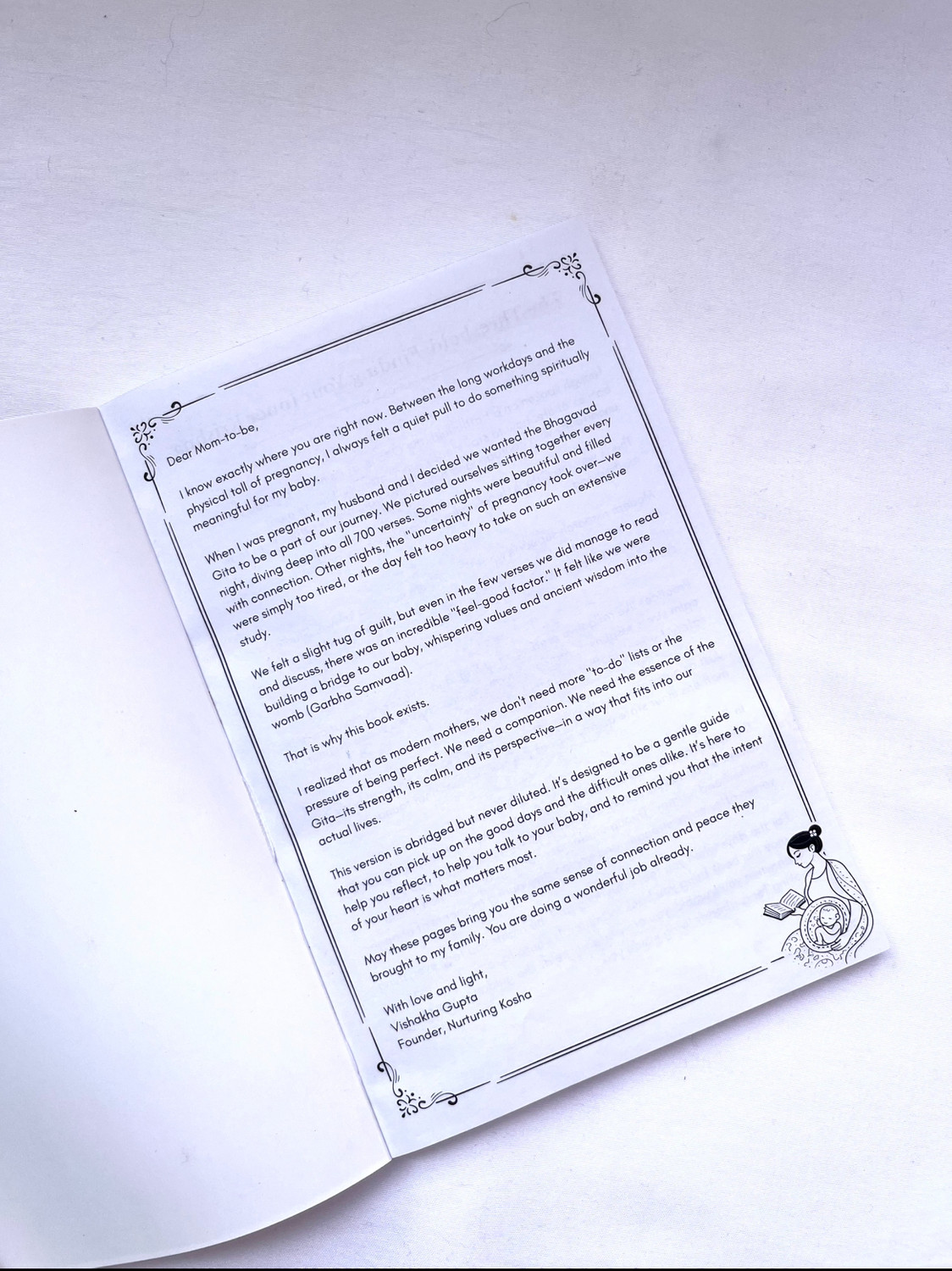 Image of Bhagavad Gita For Pregnancy | Includes 108 Verses (With Pregnancy Reflections) | 12 Themes With Activities | Pregnancy Gift