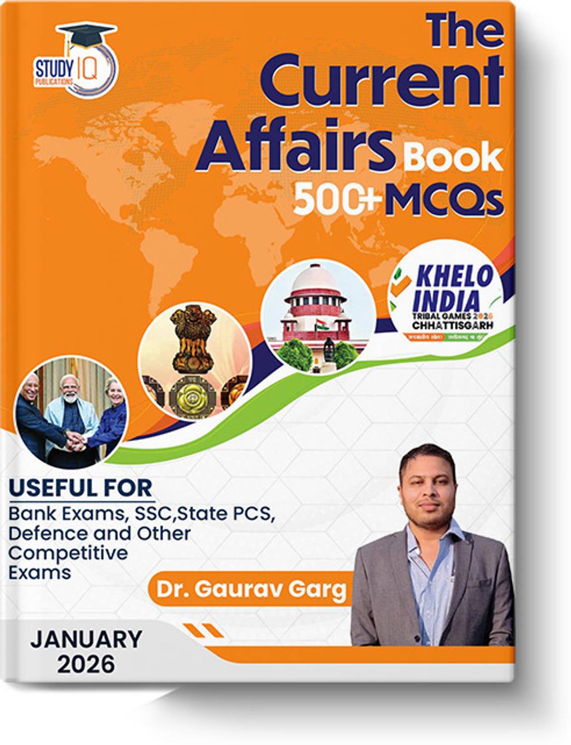 500+ MCQ's Current Affairs Book January 2026 By Dr. Gaurav Garg (English Edition)