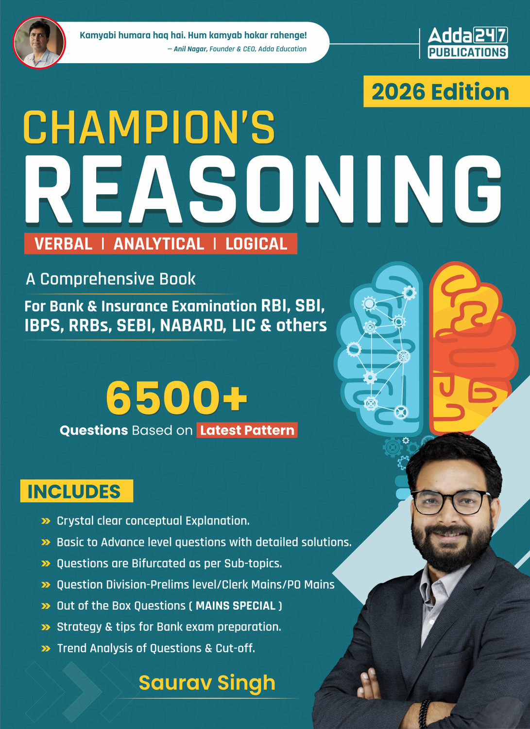 Image of Set Of 3 Quantitative Aptitude By Shantanu Shukla |Daksh Math| | & Champion Reasoning 3.0 & Banking And Static Awareness|For RBI|SBI|IBPS|RRB & Insurance Exams (English Printed) Adda 247