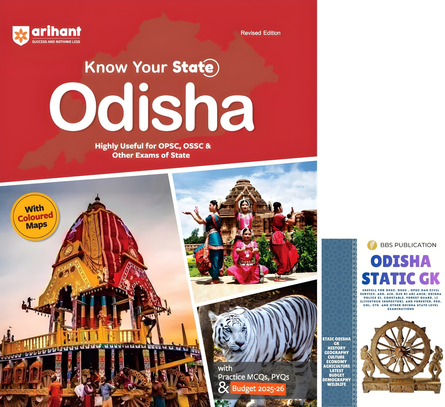 Image of Know Your State - Odisha & Odisha Static GK - BBS Publication | OPSC, OSSC, OSSSC, ASO, RI, ARI, Amin & Other Odisha State Exams | With Practice MCQs, PYQs & Budget 2026