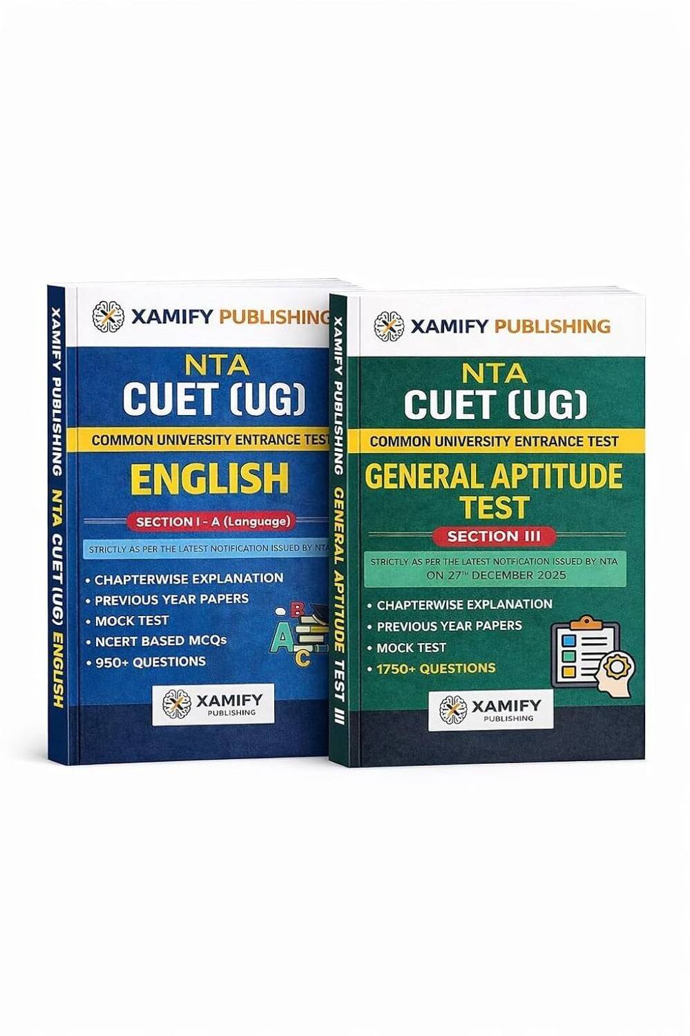 Xamify CUET UG Entrance Exam 2026 General Test + English Languag