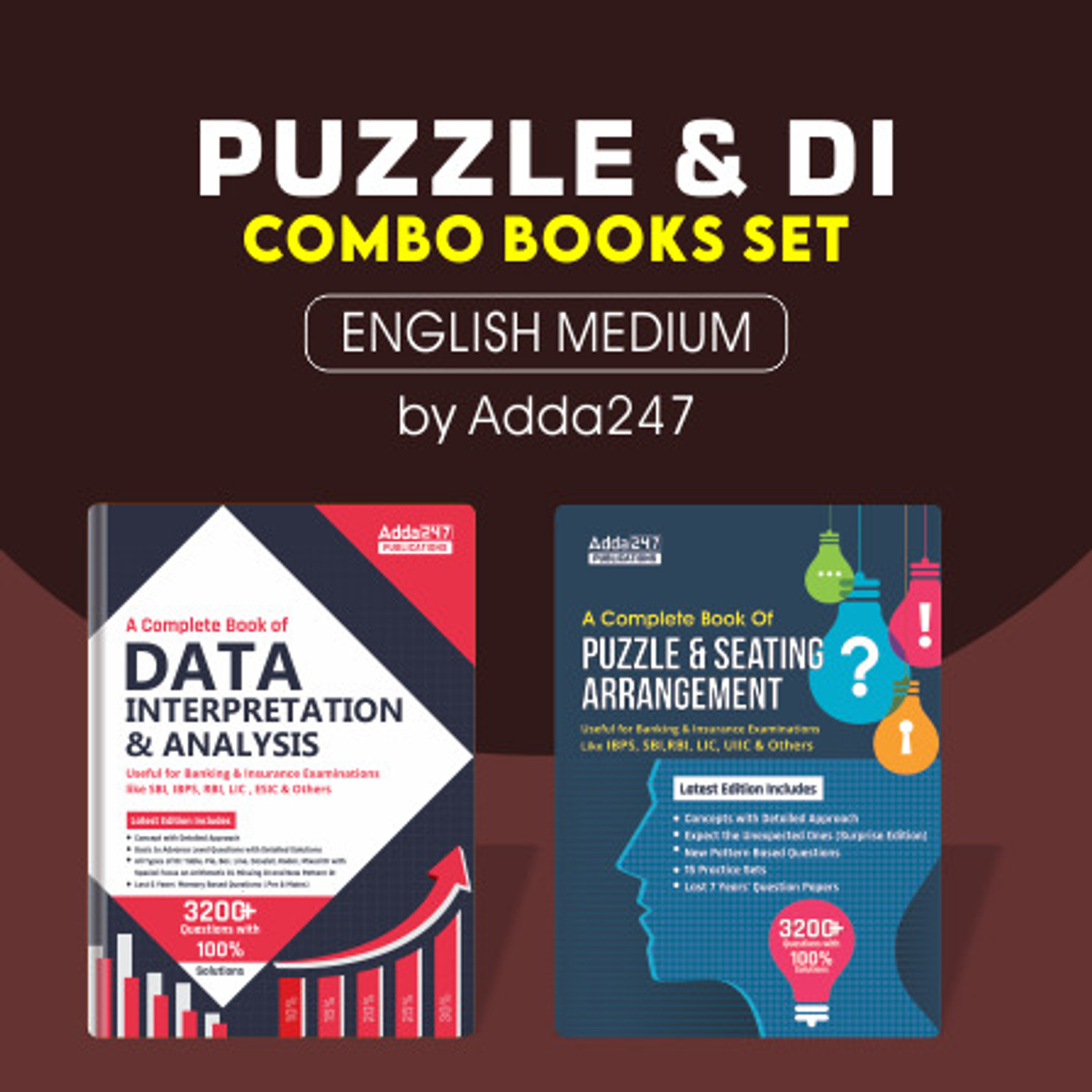 Image of Bank PRIME (Puzzle + Data Interpretation) Book Combo (Third English Printed Edition)