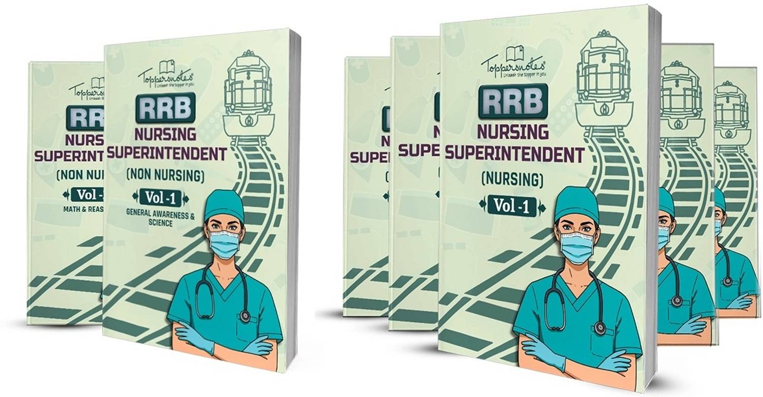 ToppersNotes RRB Nursing Superintendent Exam Book - Image 1