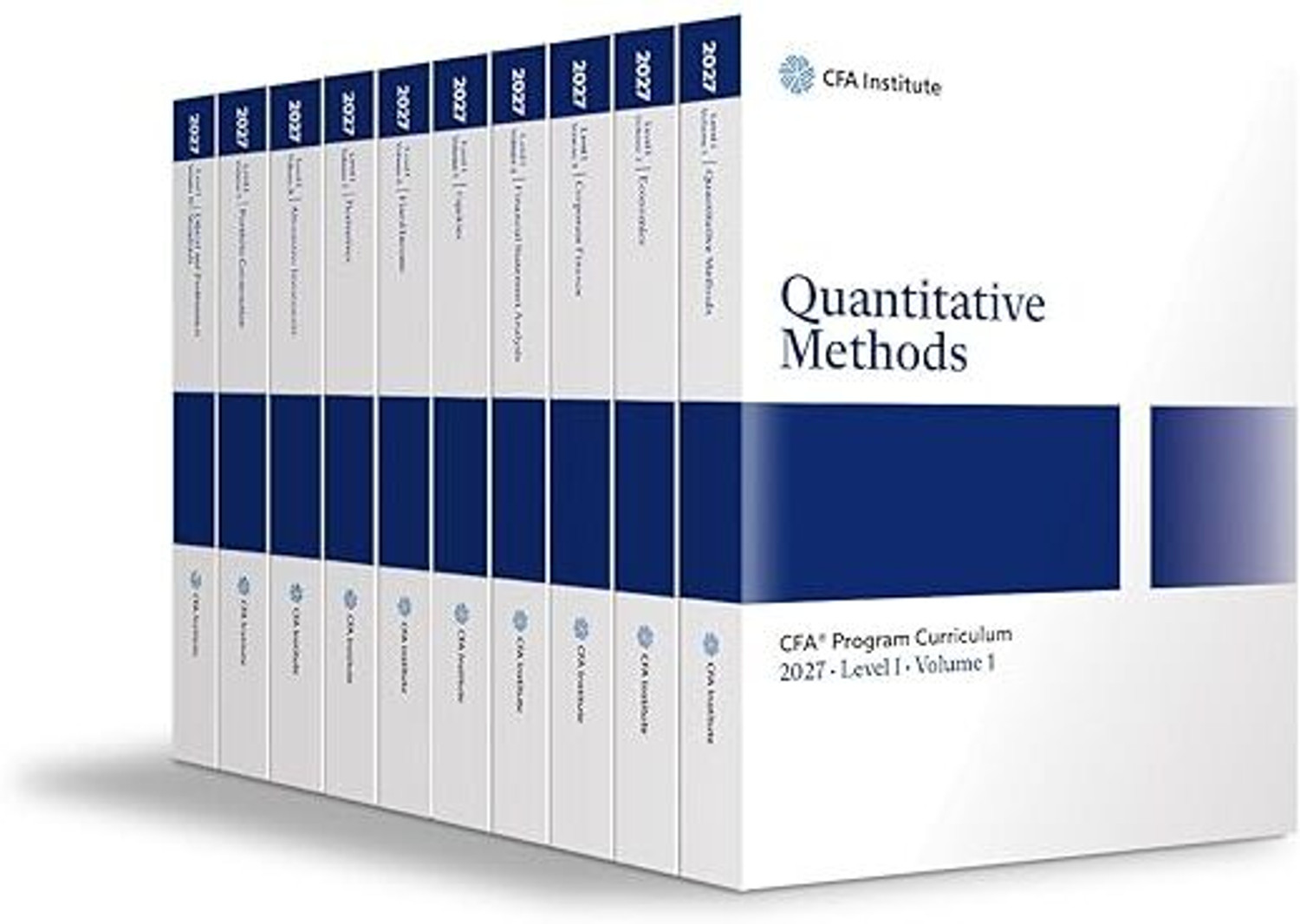 Image of 2027 CFA Program Curriculum, Level I Box Set