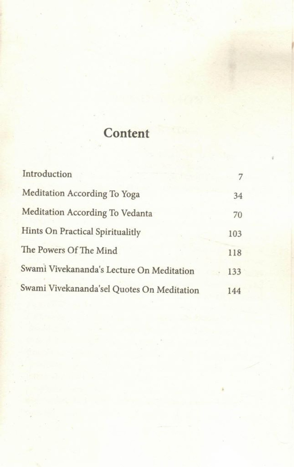 Image of Meditation And Its Methods By Swami Vivekananda | Yogic Techniques & Mind Training Guide | Spiritual Practice For Inner Peace | Easy English Edition