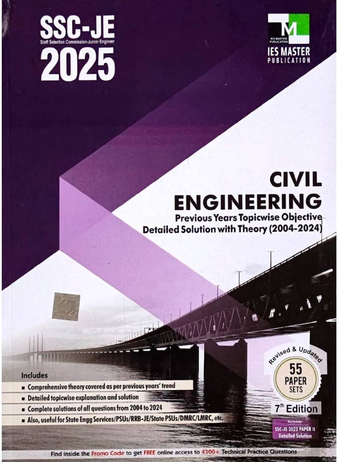 SSC JE 2024 - 25 Civil Engineering Book