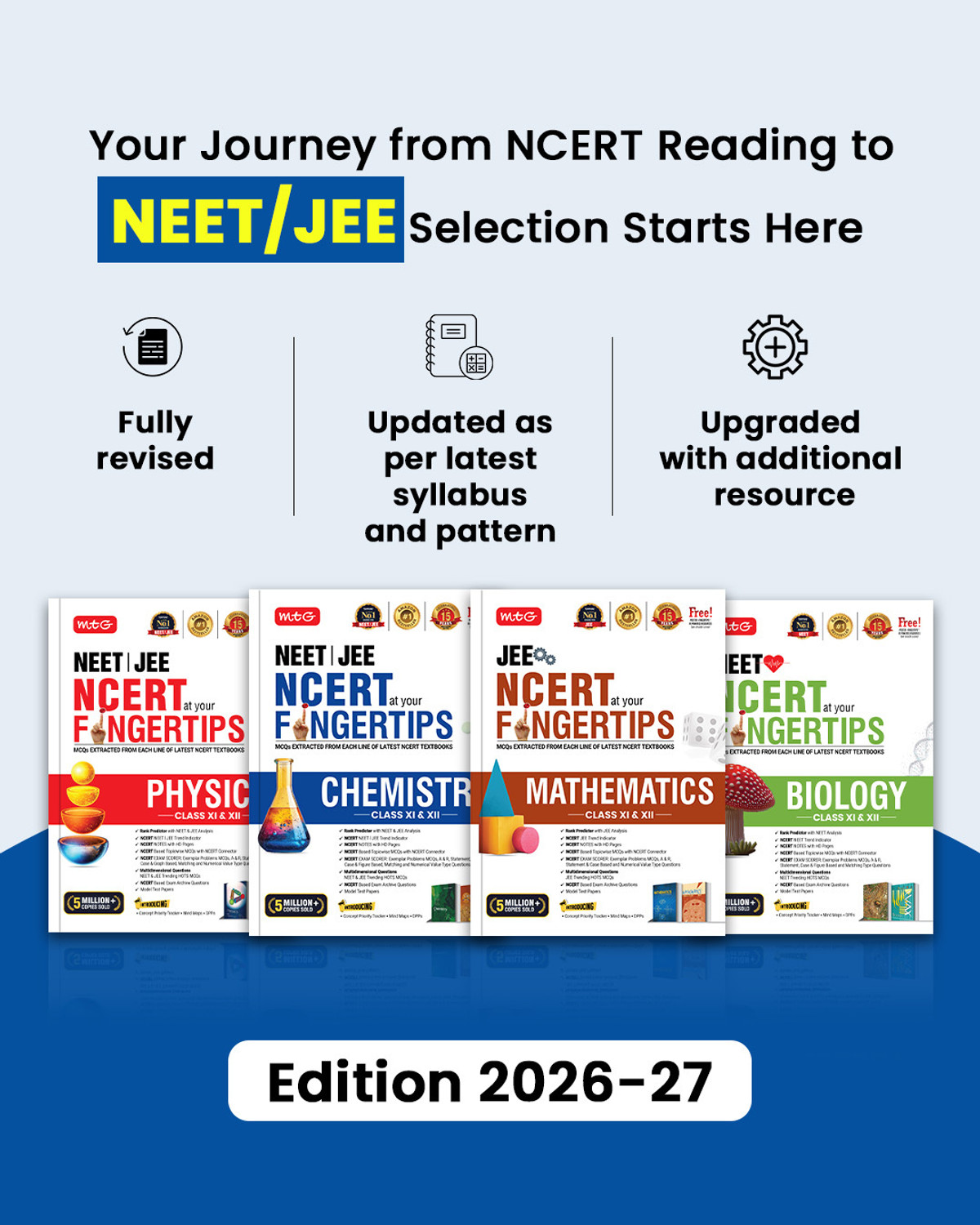 Image of MTG NCERT at your Fingertips Biology For NEET Exam 2026-2027
