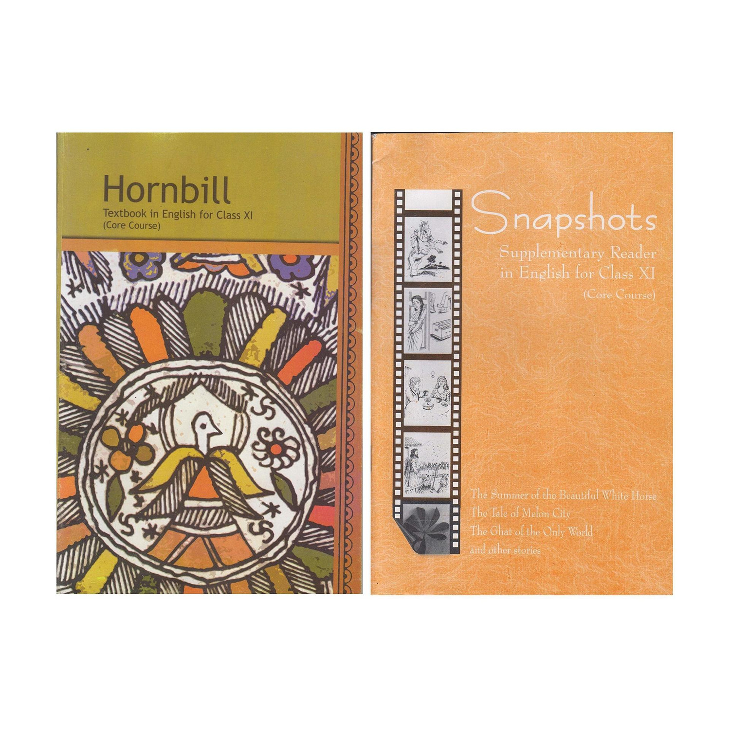 Image of NCERT BOOK , Hornbill Textbook In English ,Snapshots Supplementary Reader In English For Class-XI [COMBO PACK] (Paper, NCERT)