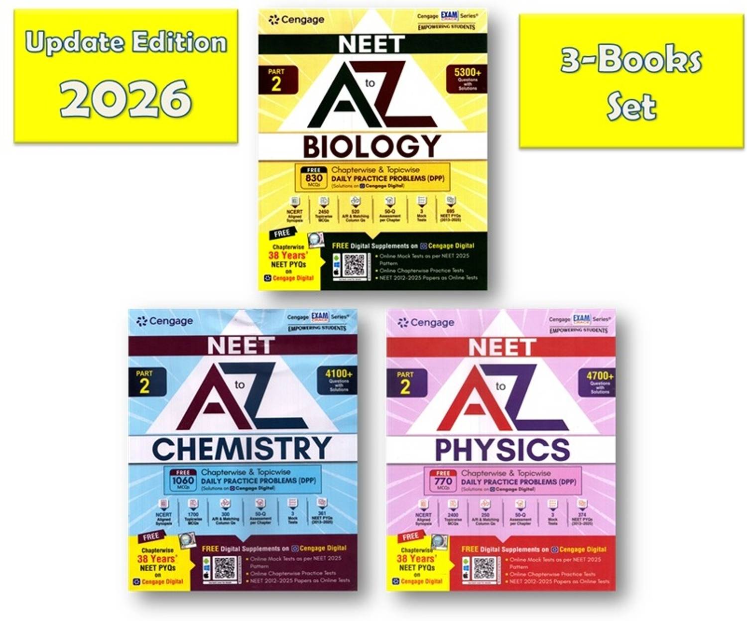 Cengage NEET A To Z - Physics, Chemistry & Biology Part-2's [PCB