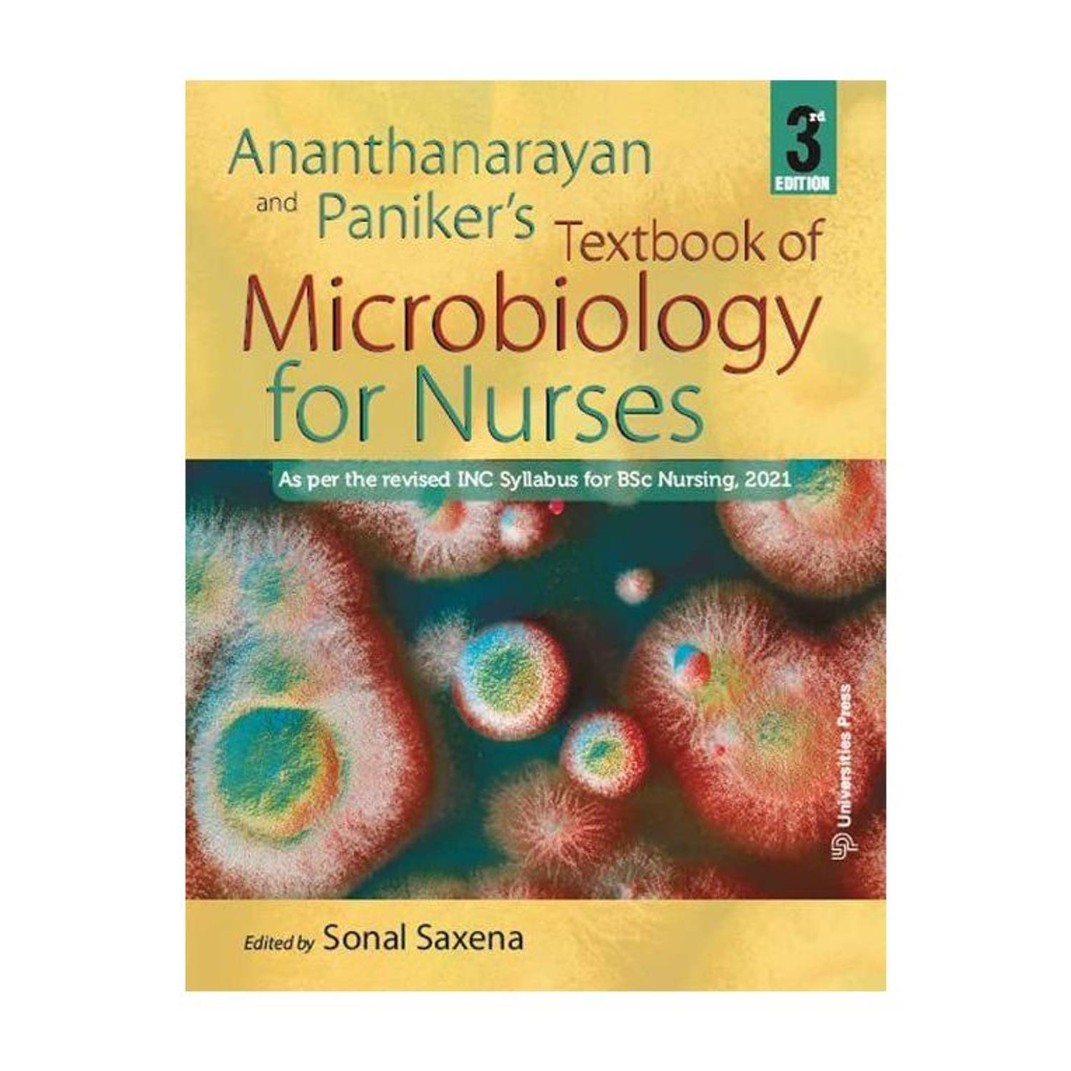 Ananthanarayan And Paniker’s Textbook Of Microbiology For Nurses, 3rd Edition