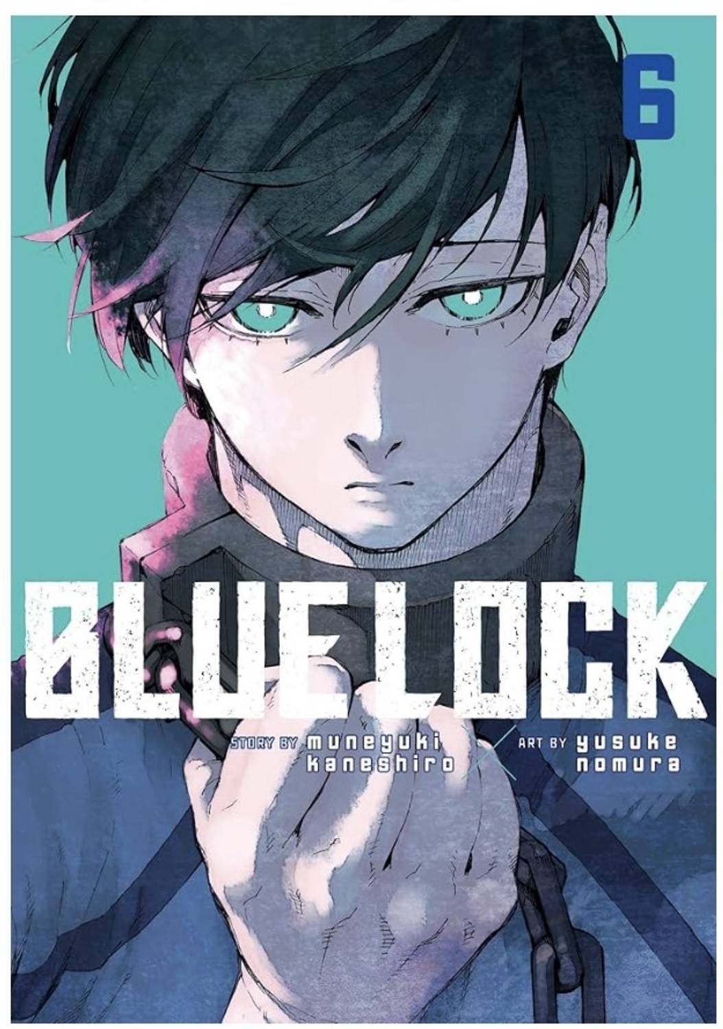 Blue Lock Vol. 6 (English, Paperback) By Muneyuki Kaneshiro & Yusuke Nomura | Kodansha Manga | Sports, Psychological, Action Shonen Series
