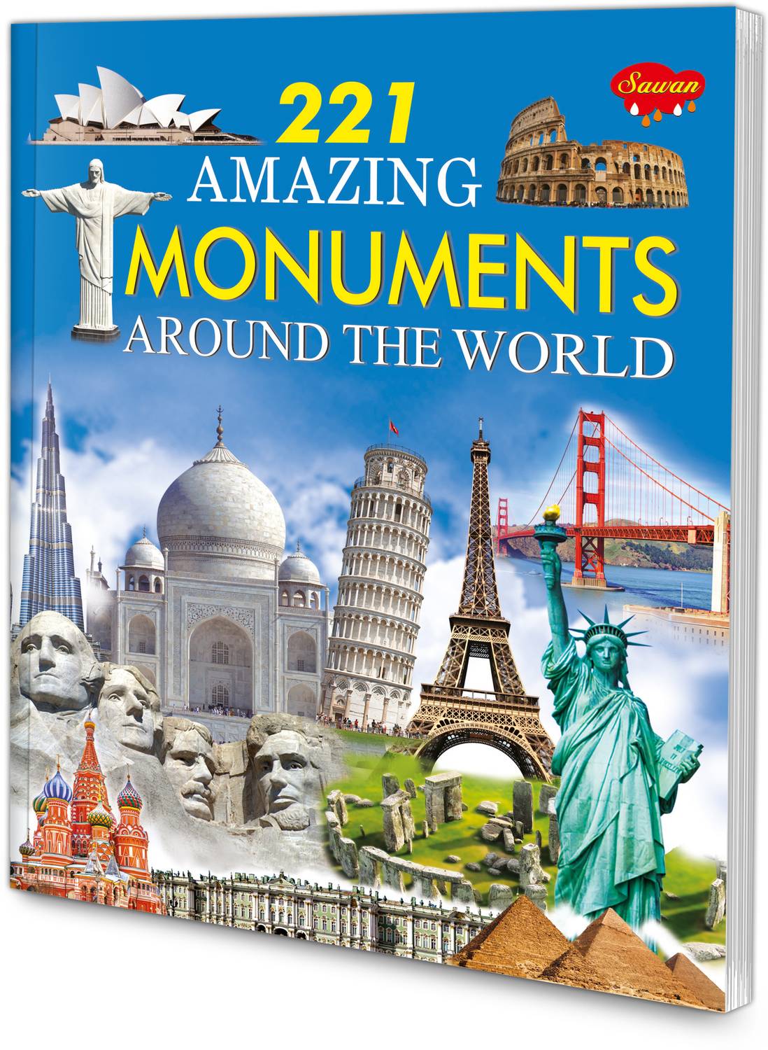 221 Amazing Monuments Around The World book for kids : Children
