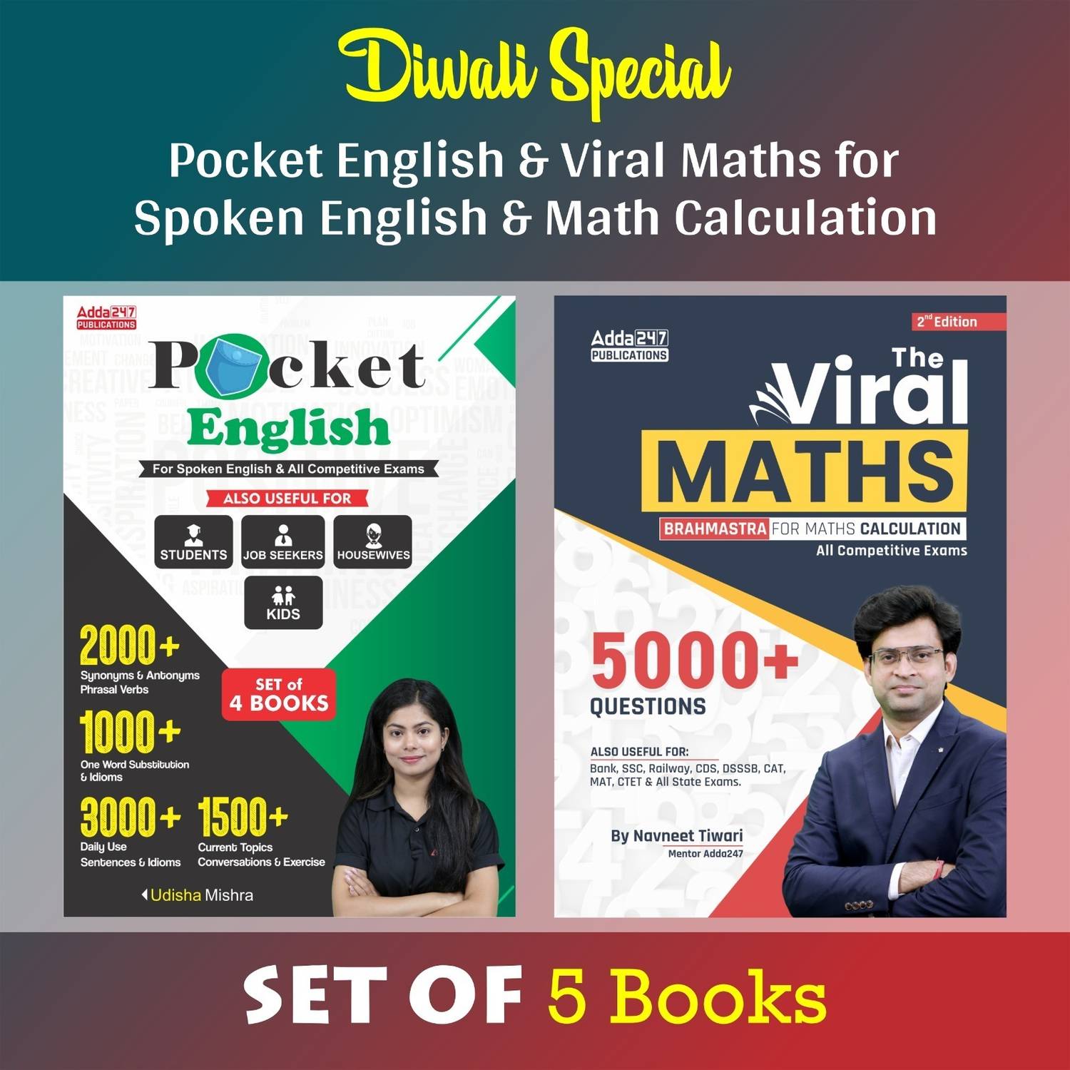 Diwali Special Pocket English & Viral Maths For Spoken English &