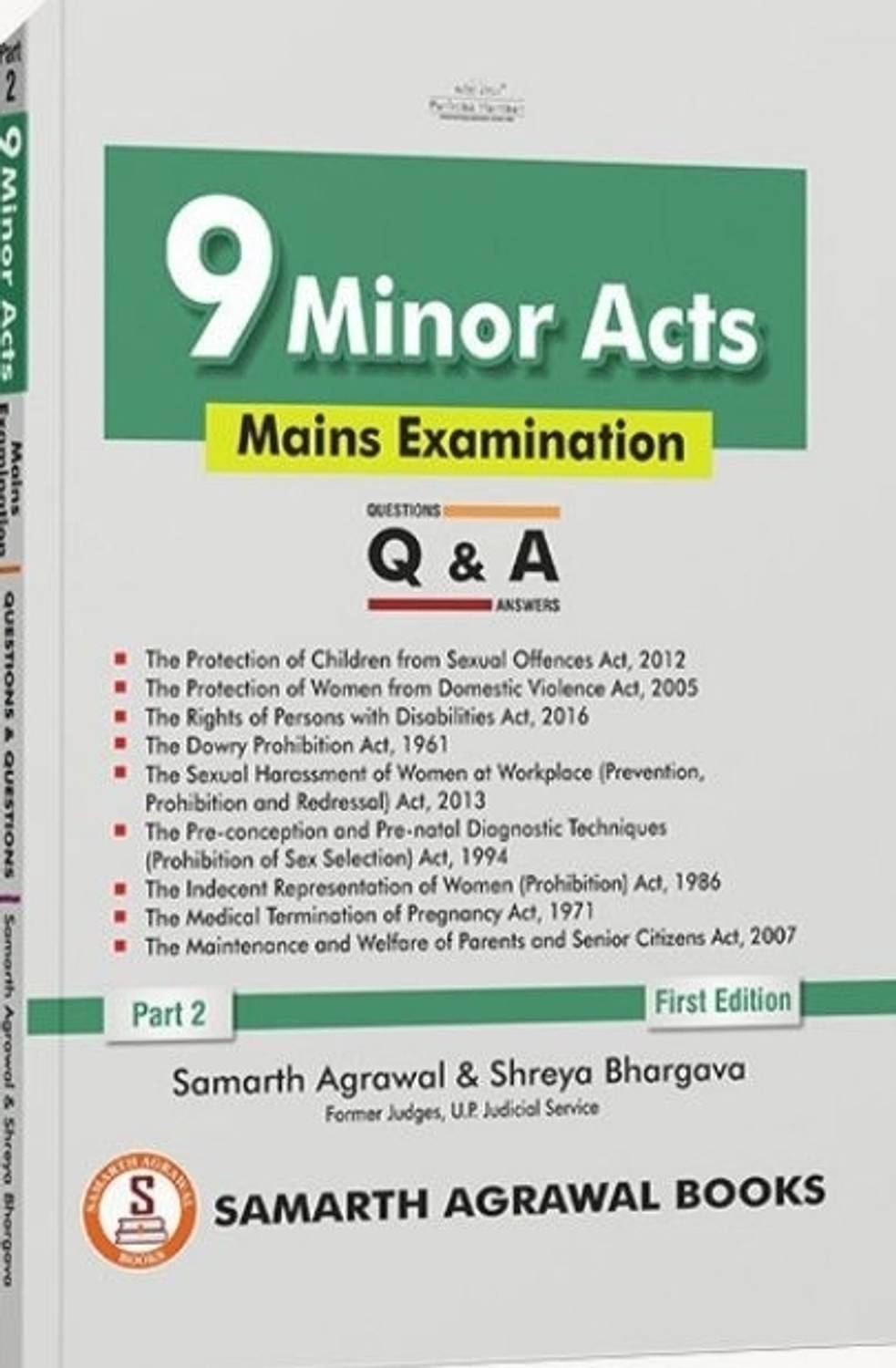 9 Minor Acts For Main Examination