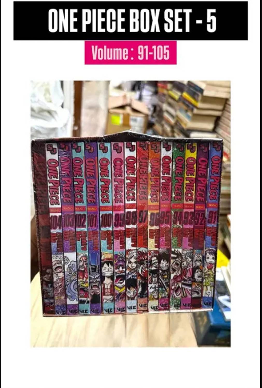 One Piece Box Set Vol 5: Manga Volumes 91-105: Buy One Piece Box