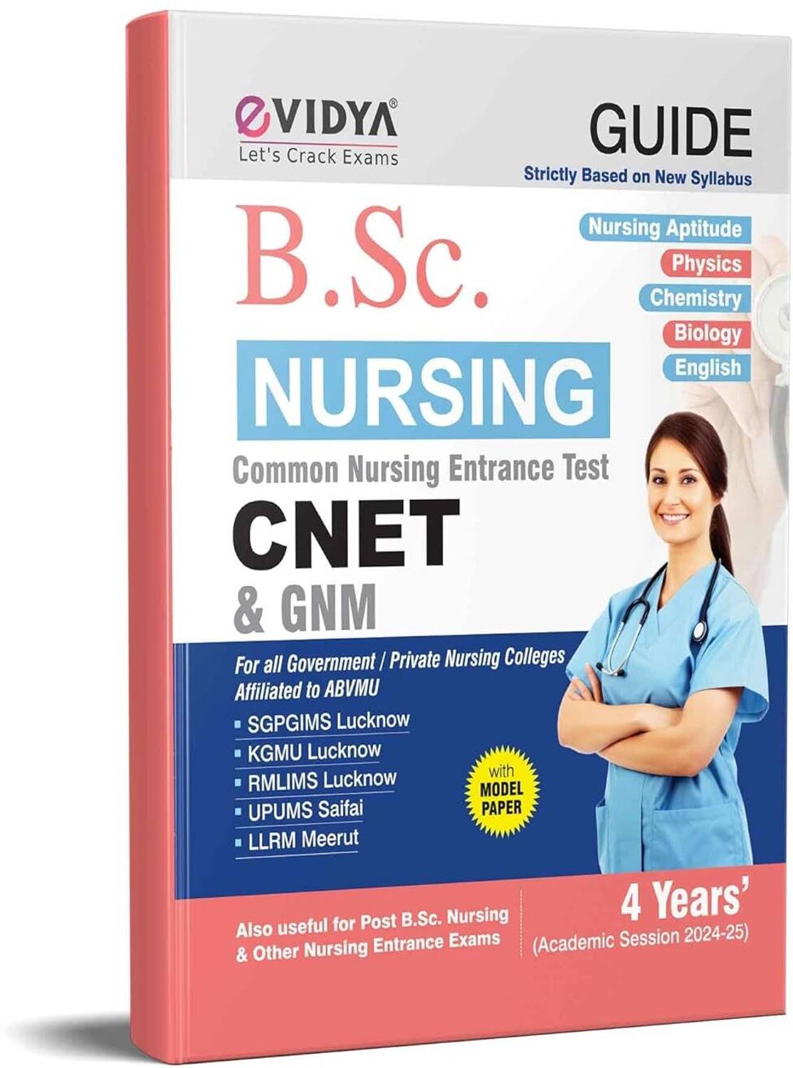 B.S.C Nursing Common Nursing Entrance Test (CNET) & General Nursing And Midwifery (GNM) Entrance Exam Book