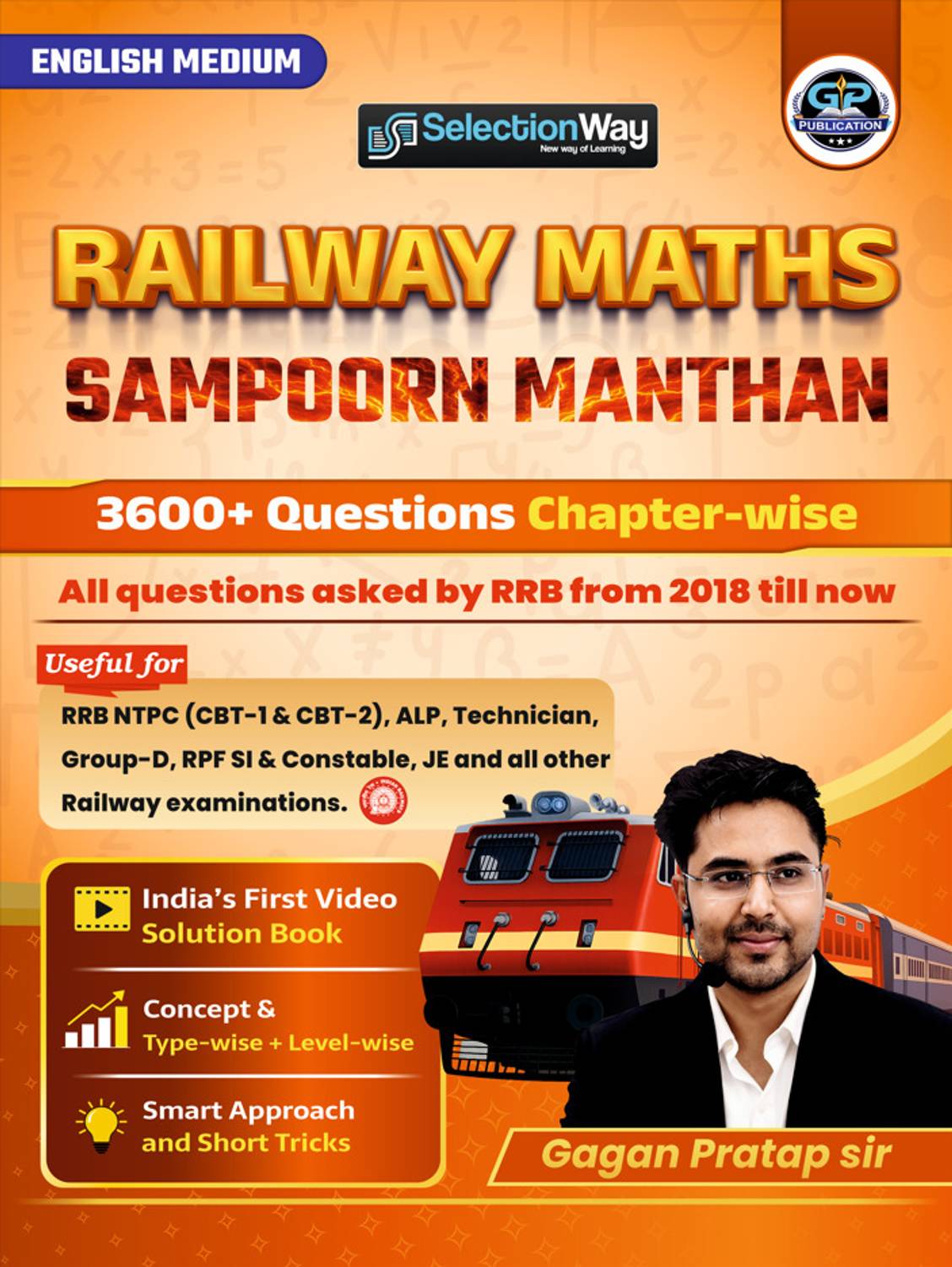 Railway Maths Sampoorn Manthan English Medium By Gagan Pratap Sir - Image 1