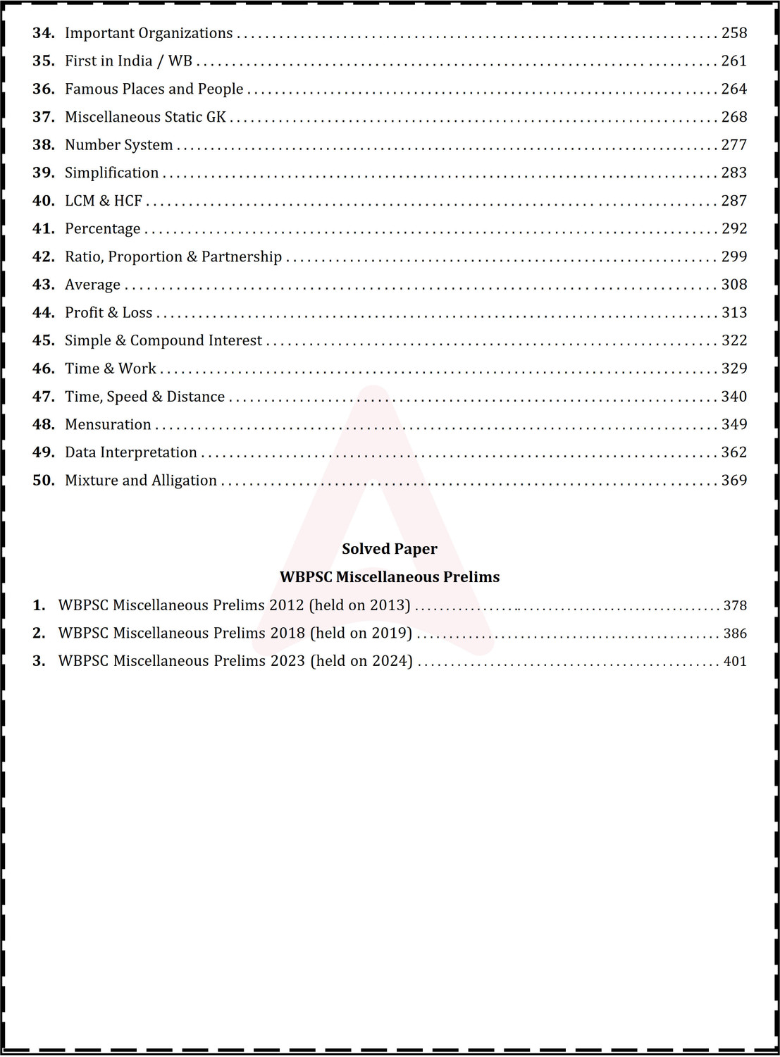 Image of WBPSC Miscellaneous Prelims Exam 2026 Book| 3300+ MCQs With Detailed Solutions And Previous Year Solved Papers (2021, 2023, 2024) & Chapter-Wise Practice Questions | Syllabus & Exam Pattern